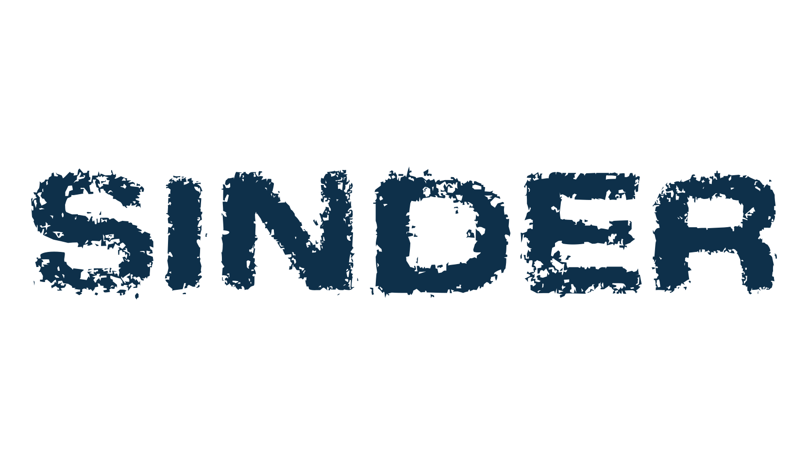 Sinder, fancy eroded decorative font preview