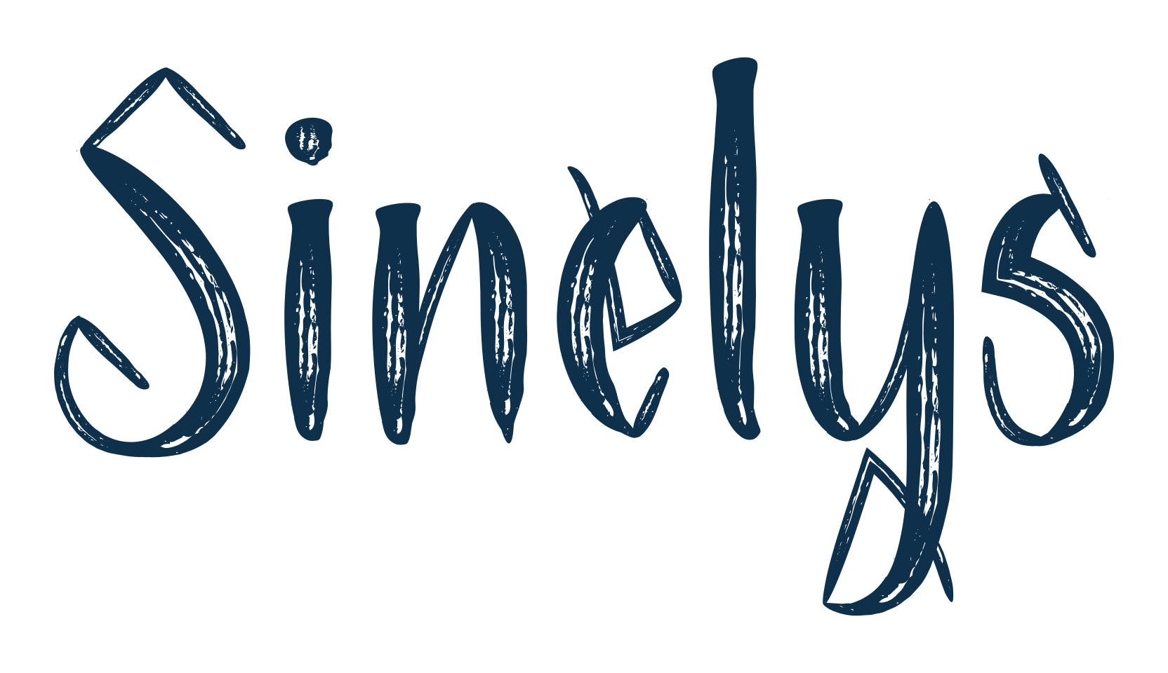 Sinelys, fancy various decorative font preview