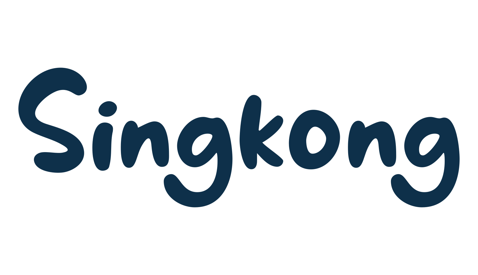 Singkong, fancy cartoon decorative comic font preview