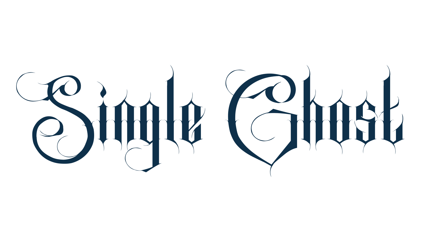 Single Ghost, various font preview