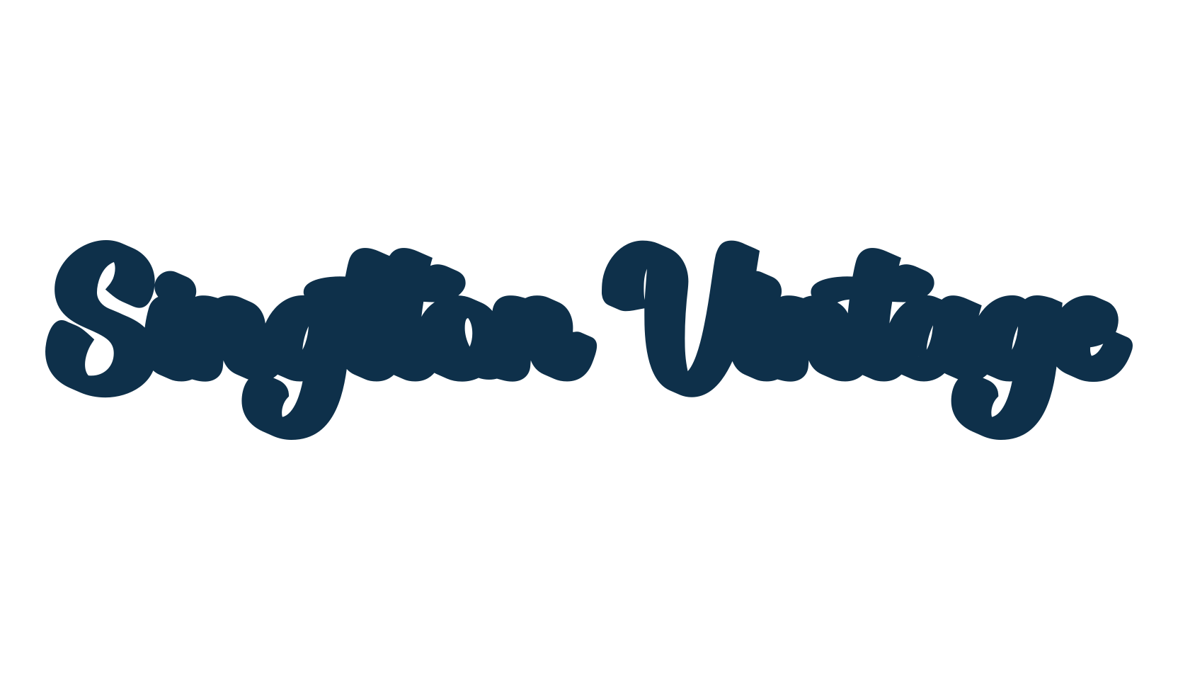 Singtton Vintage, fancy decorative font preview