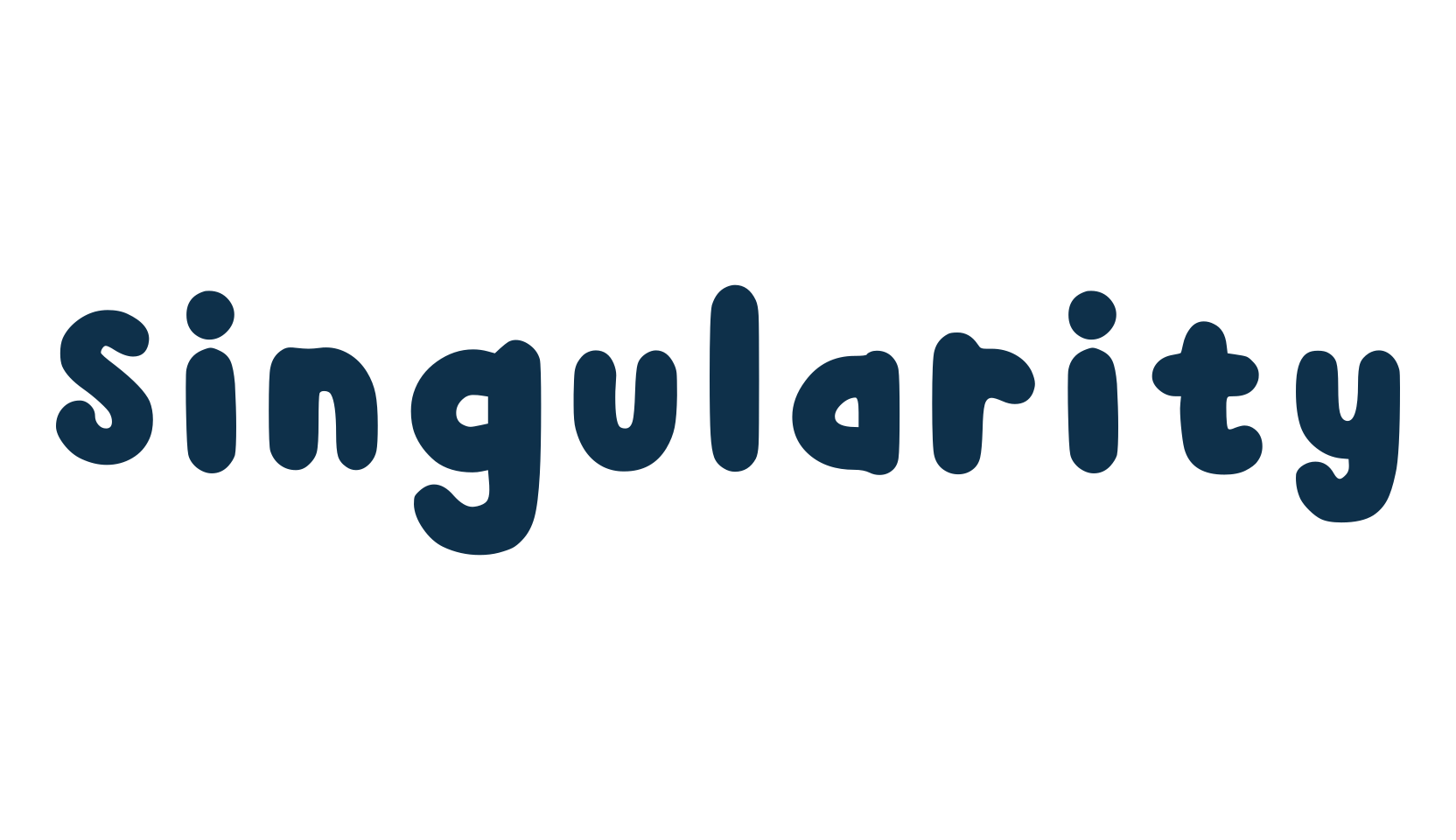 Singularity, cartoon font preview