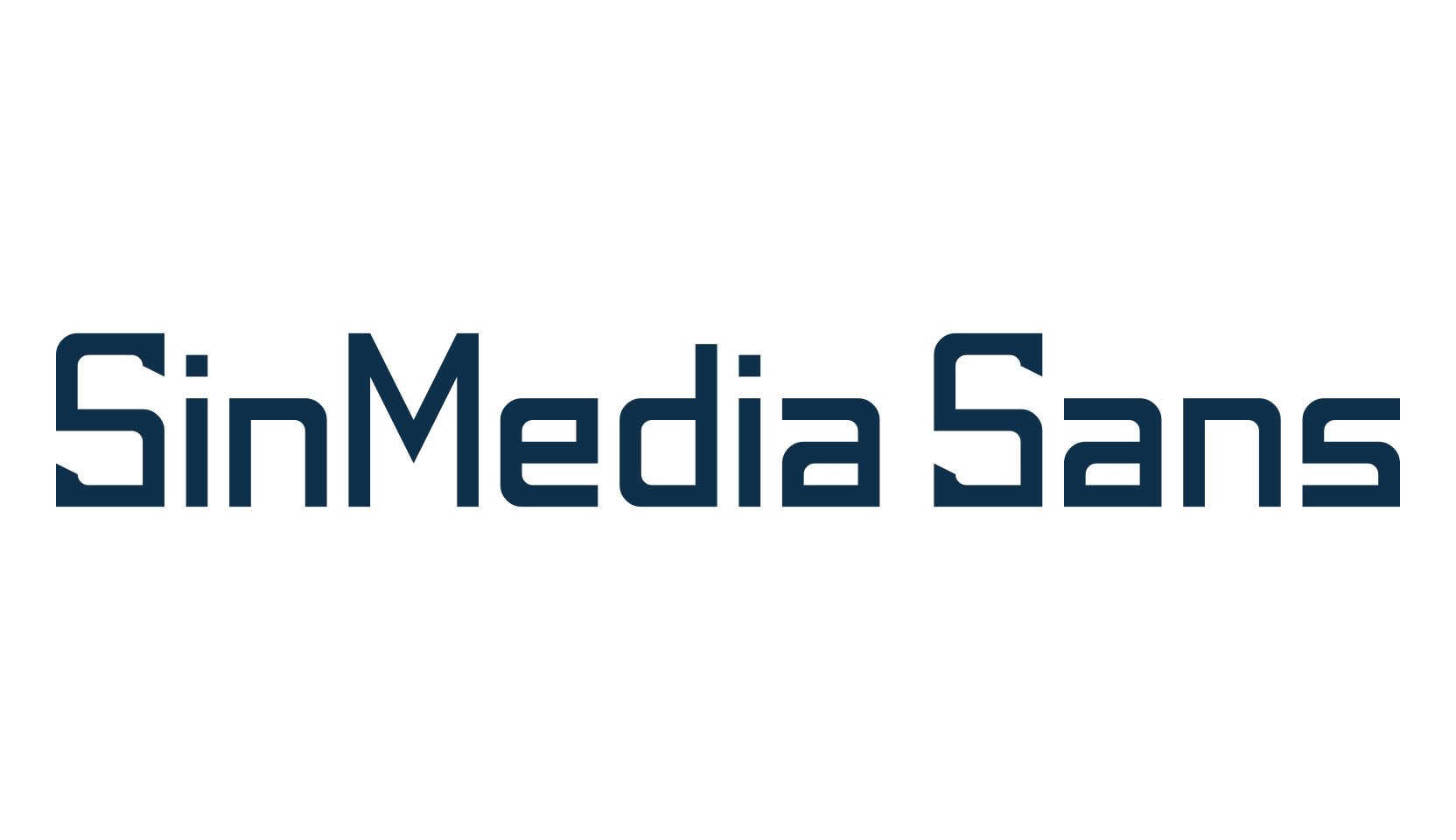 SinMedia Sans, various font preview