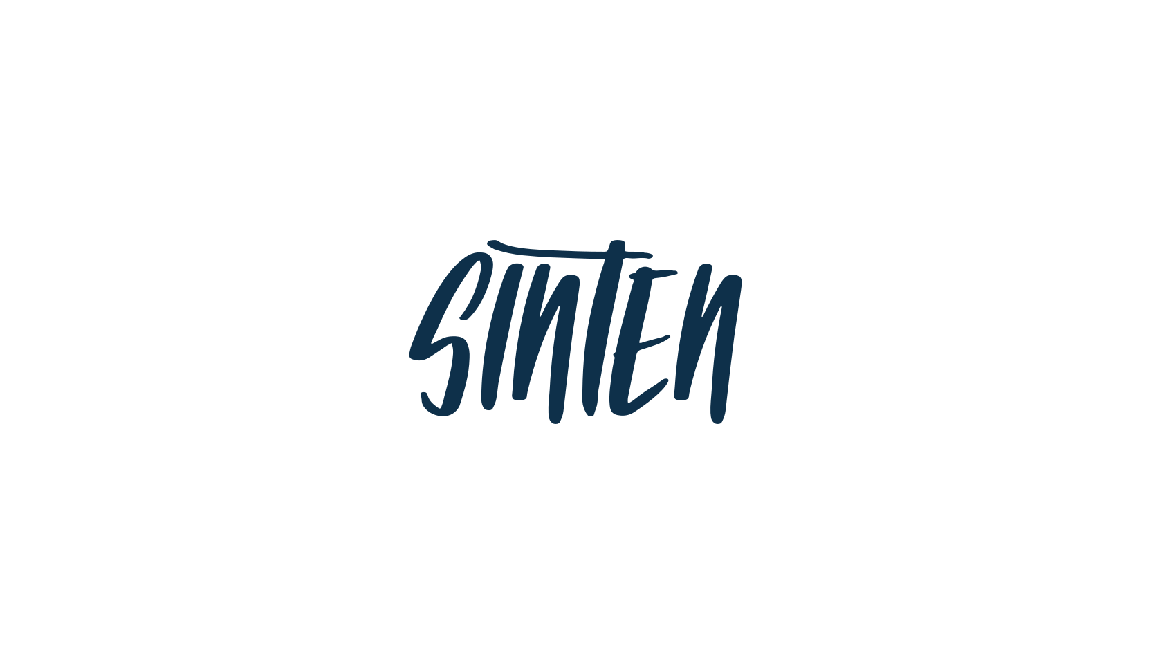 Sinten, script handwritten fancy decorative calligraphy font preview