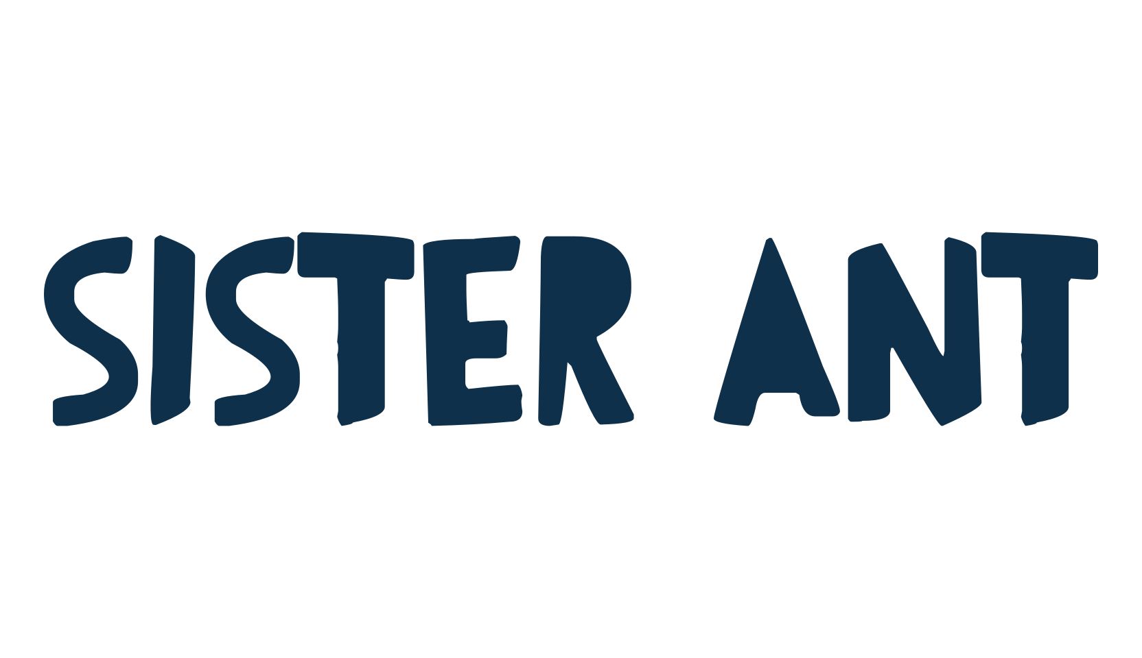 Sister Ant, cartoon font preview