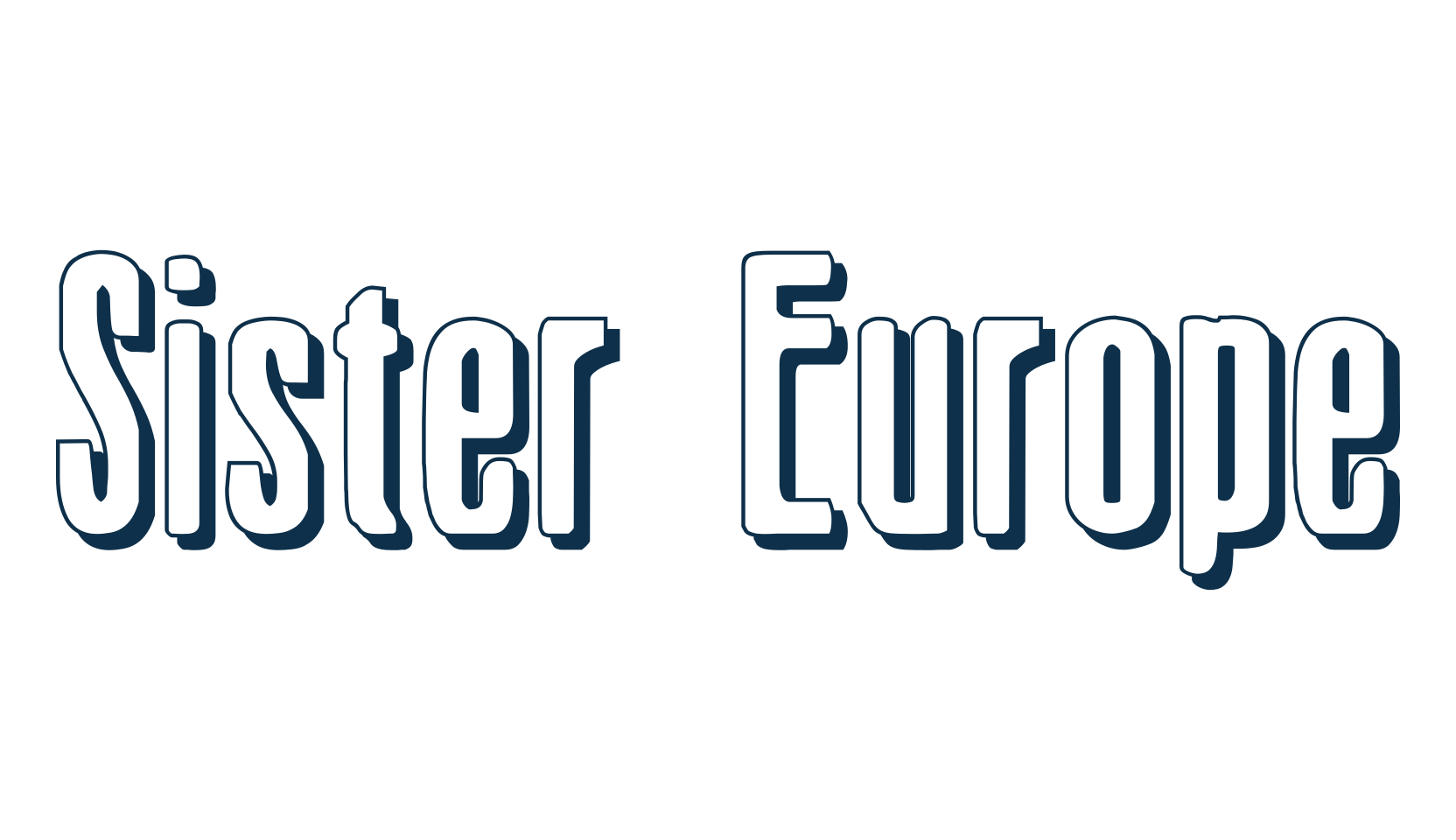 Sister Europe, basic sans serif font preview