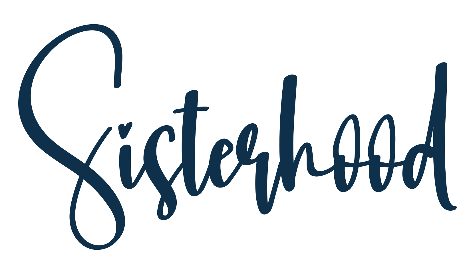 Sisterhood (sisterhood-4), script handwritten fancy decorative calligraphy font preview