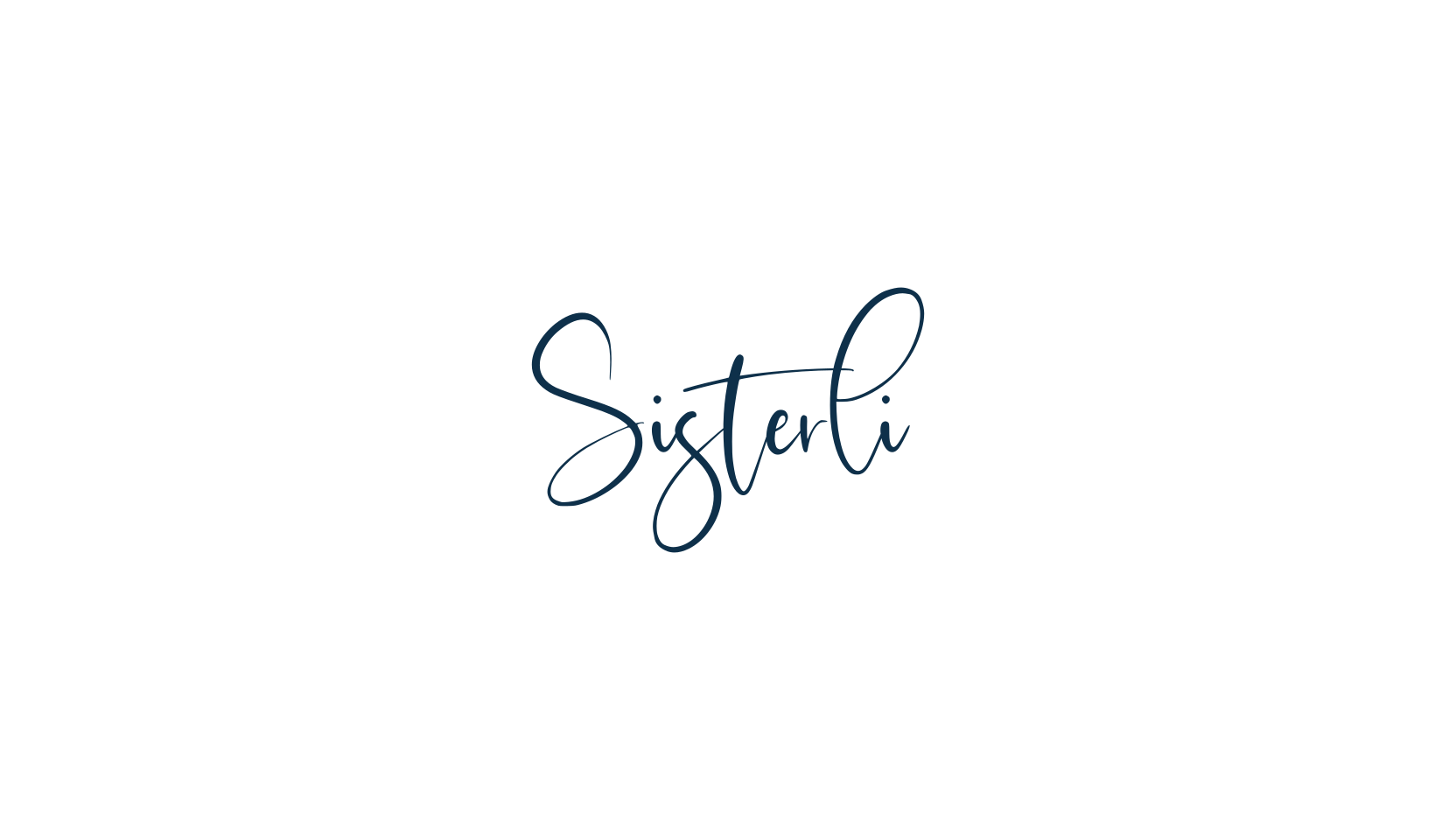 Sisterli, calligraphy font preview