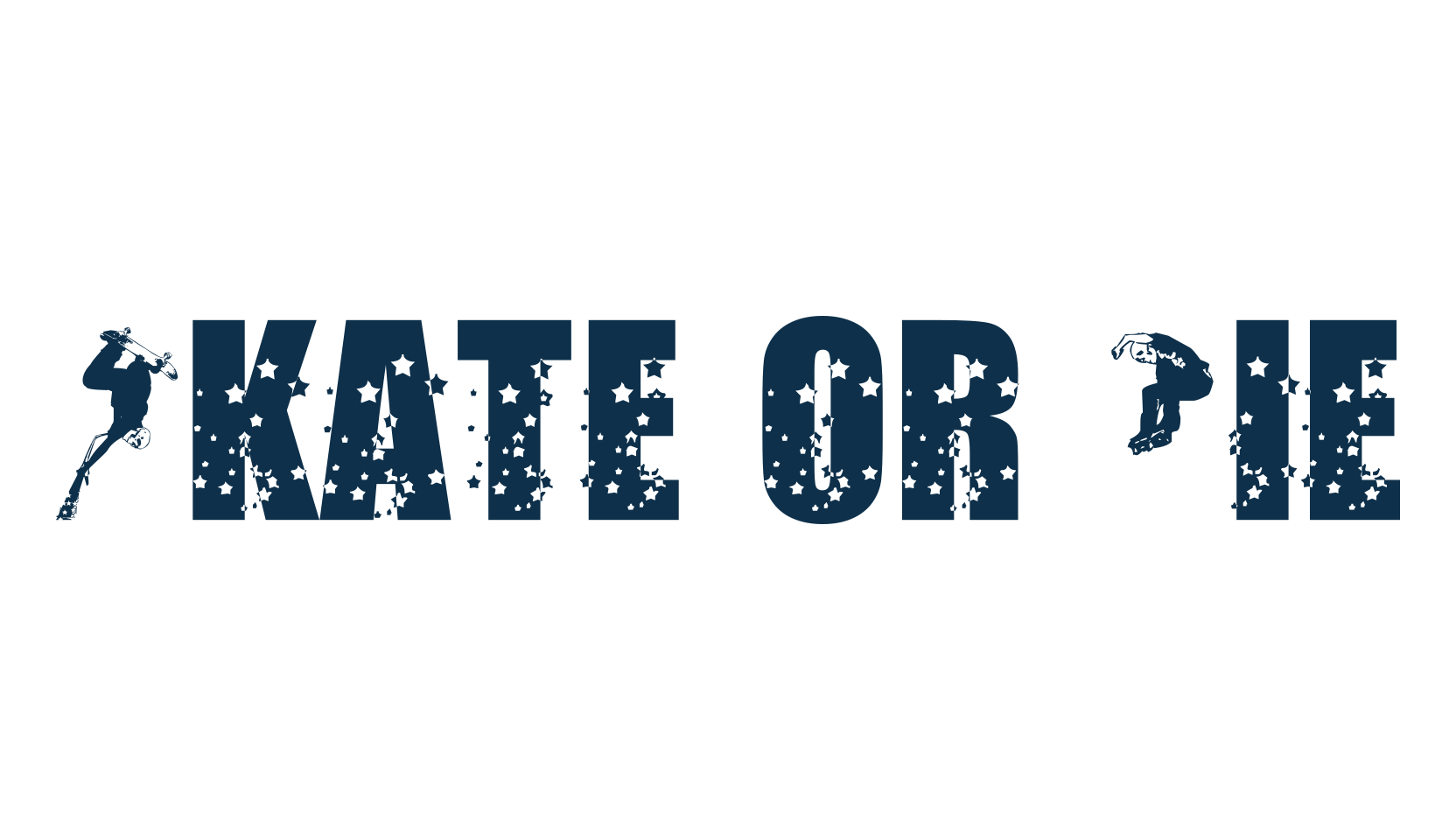 Skate or Die, decorative font preview