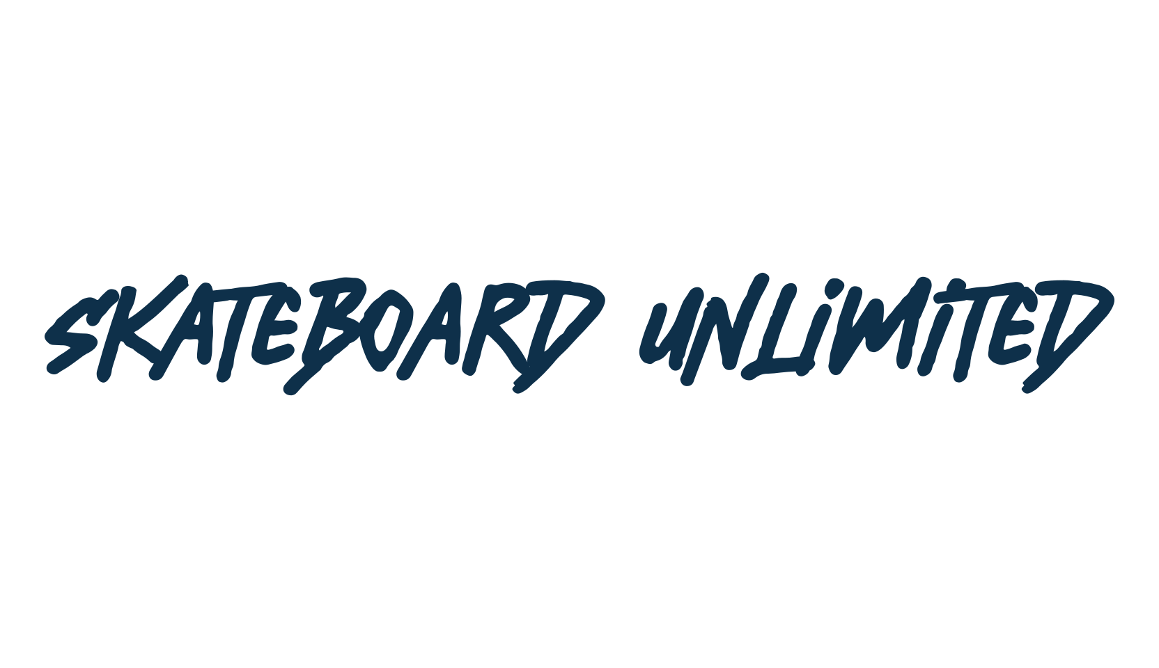 Skateboard Unlimited, handwriting font preview