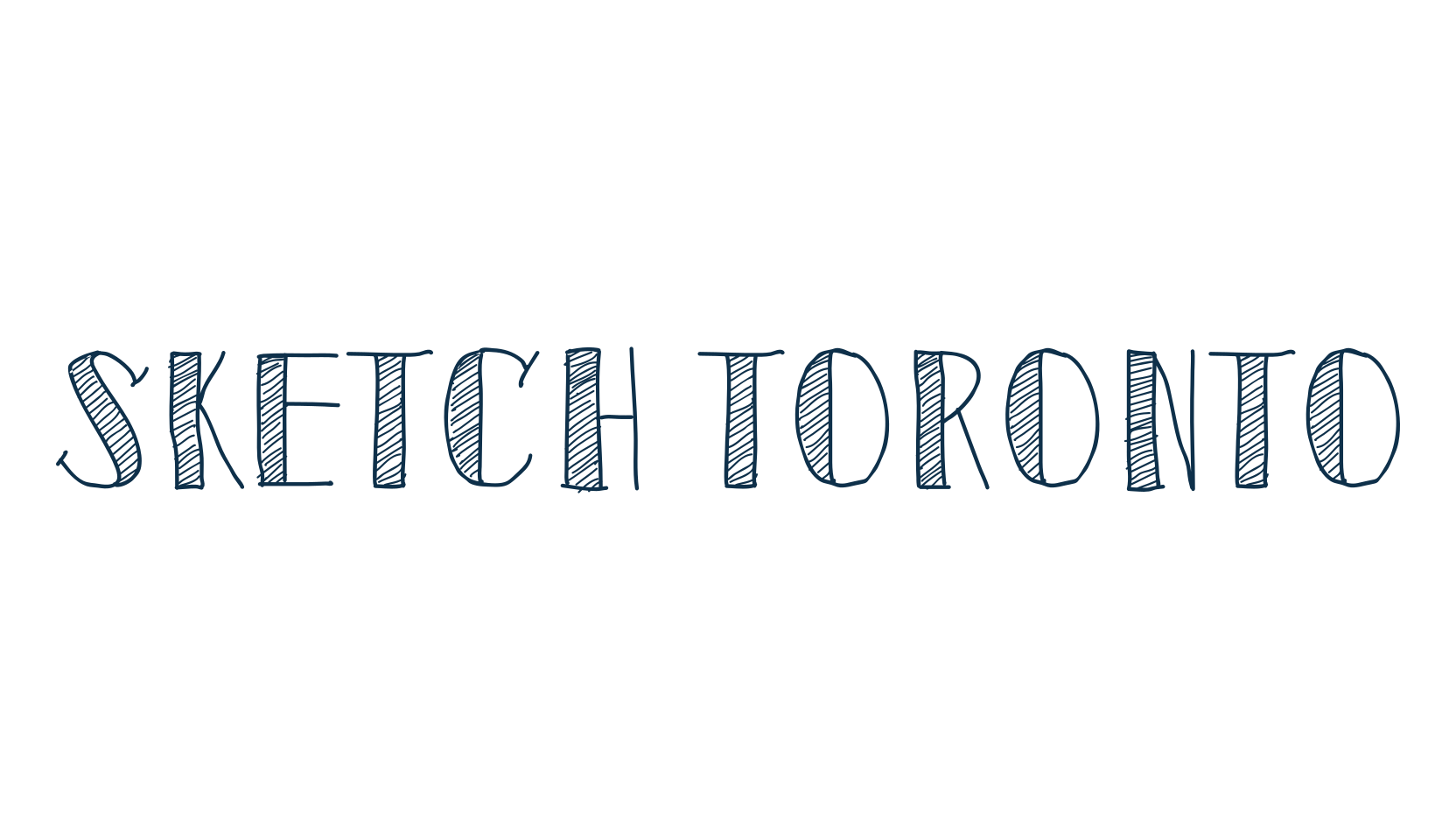 Sketch Toronto, various font preview