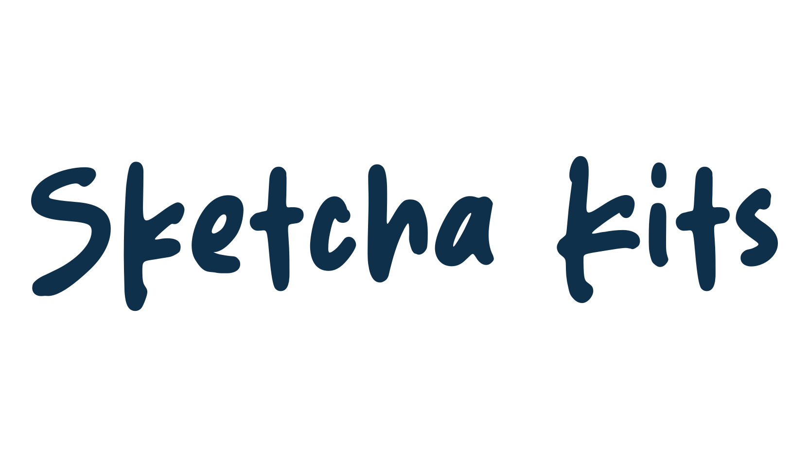 Sketcha Kits, script handwritten fancy decorative calligraphy font preview