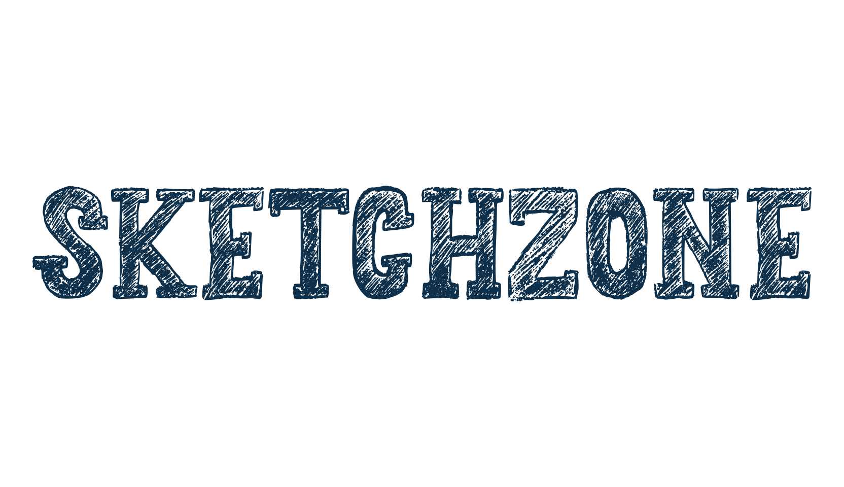 Sketchzone, fancy old school decorative font preview