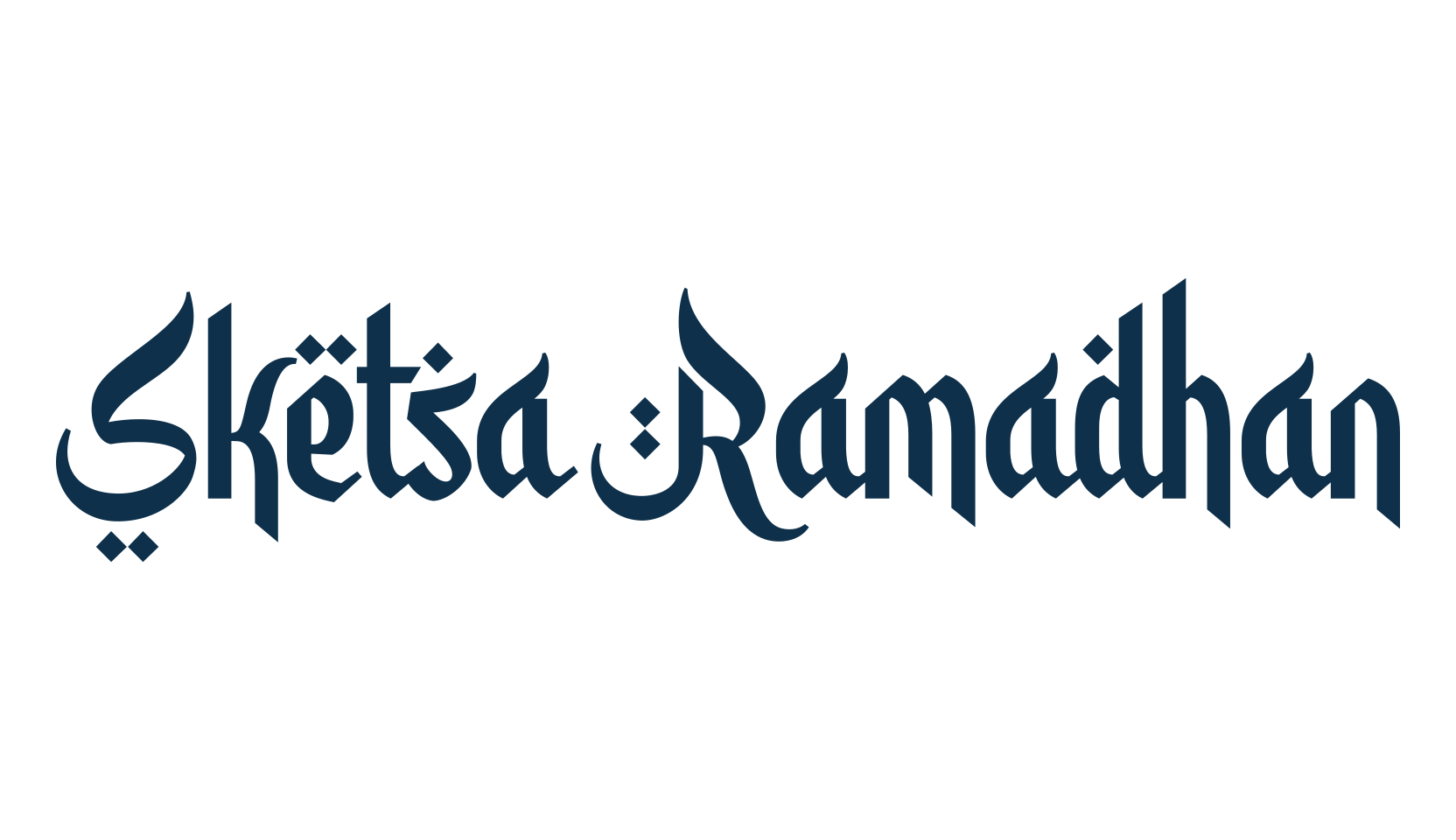 Sketsa Ramadhan, arabic font preview