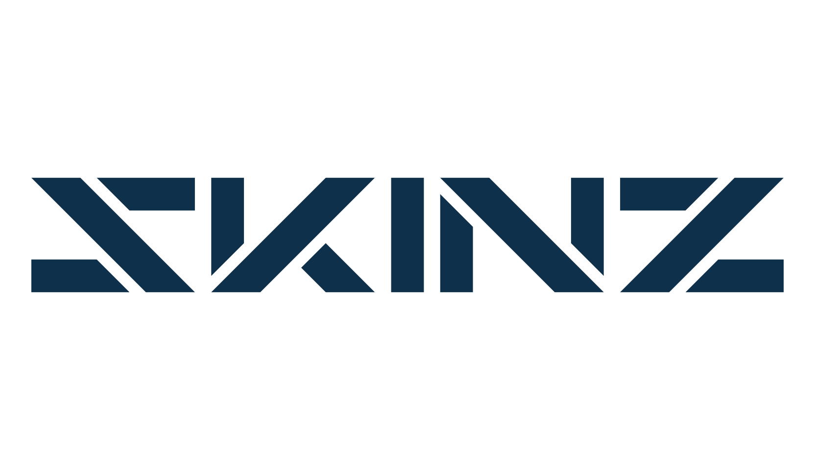 Skinz, techno sci-fi font preview
