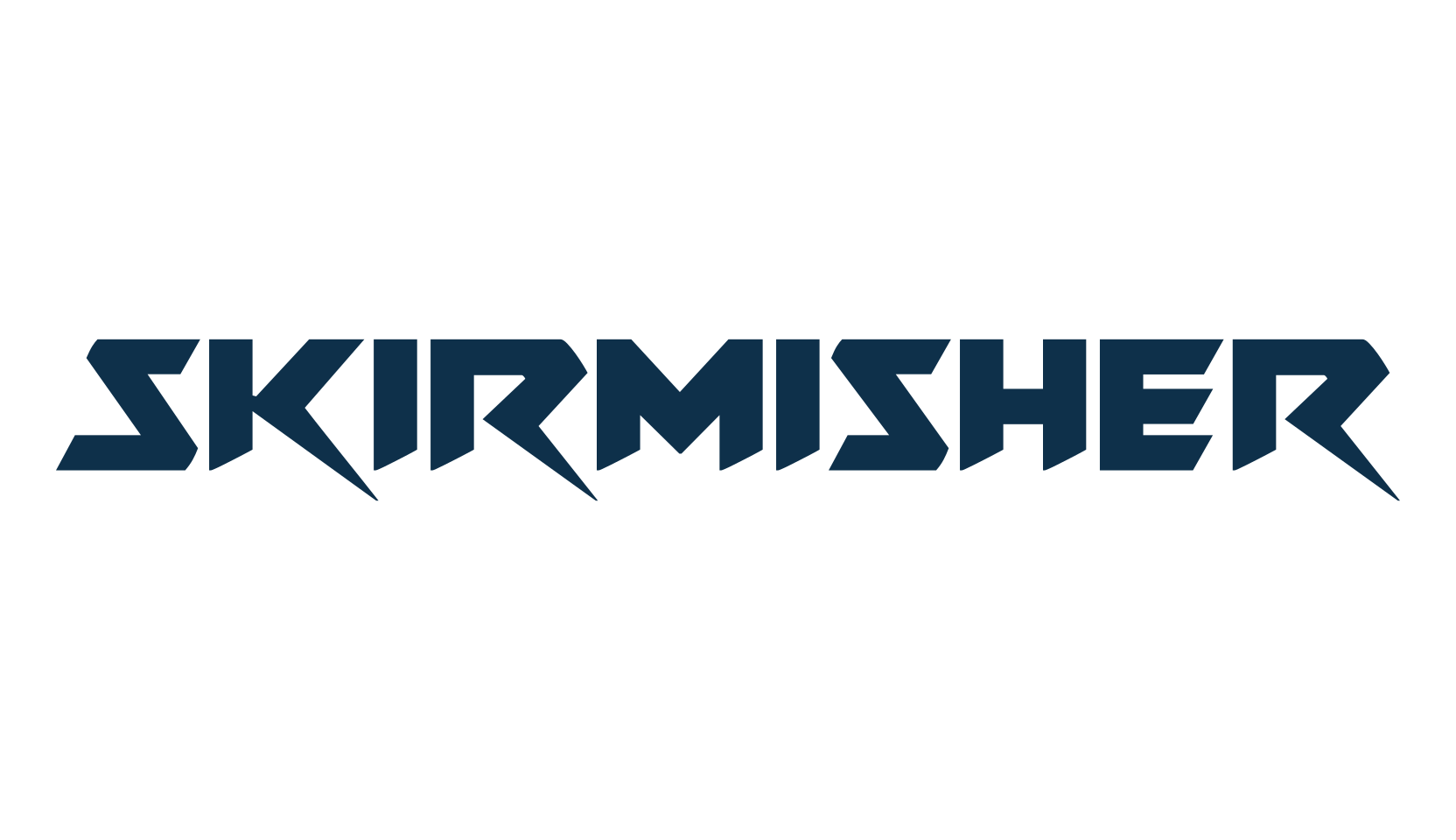 Skirmisher, sci-fi font preview