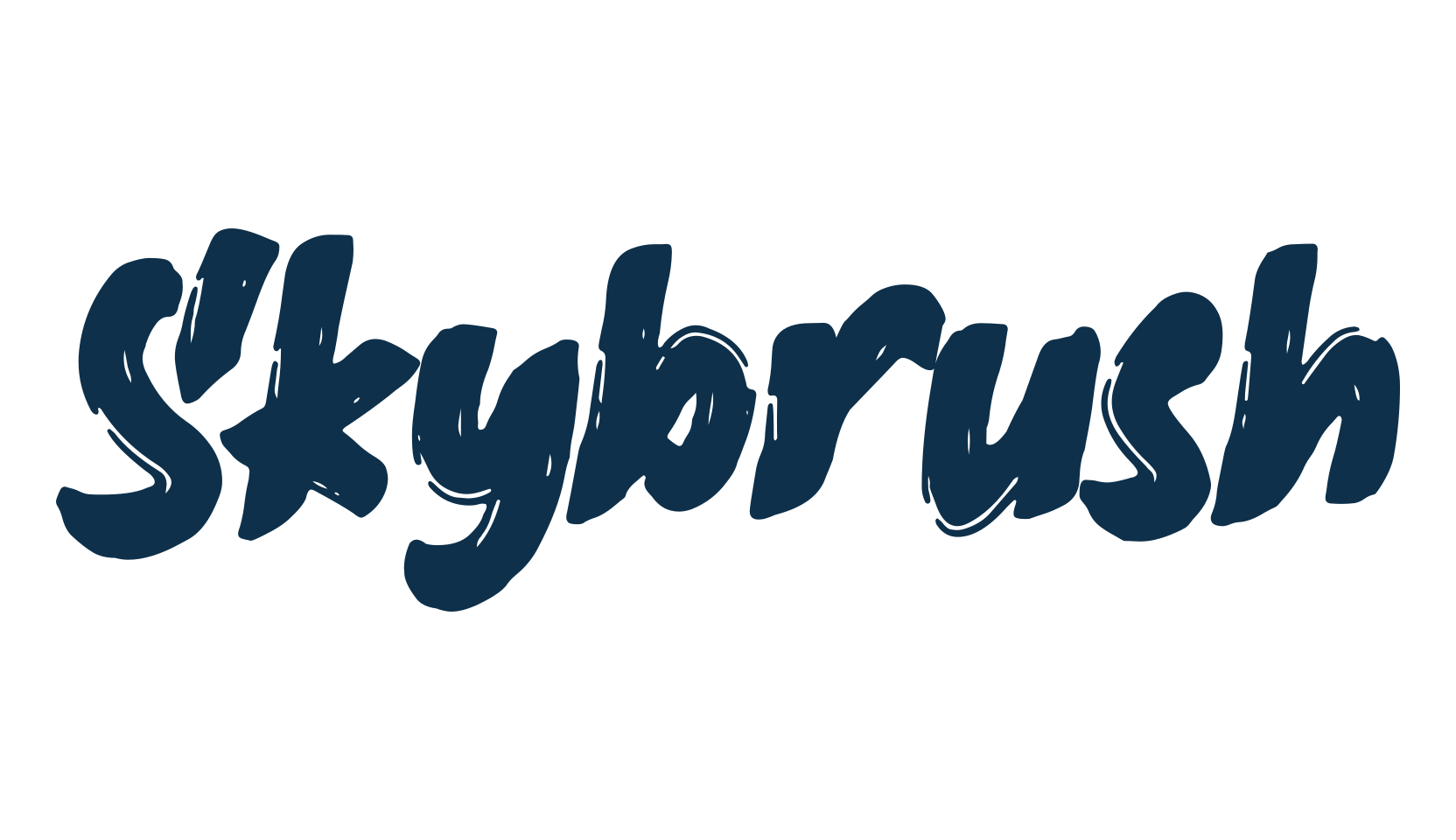 Skybrush (skybrush-2), brush font preview