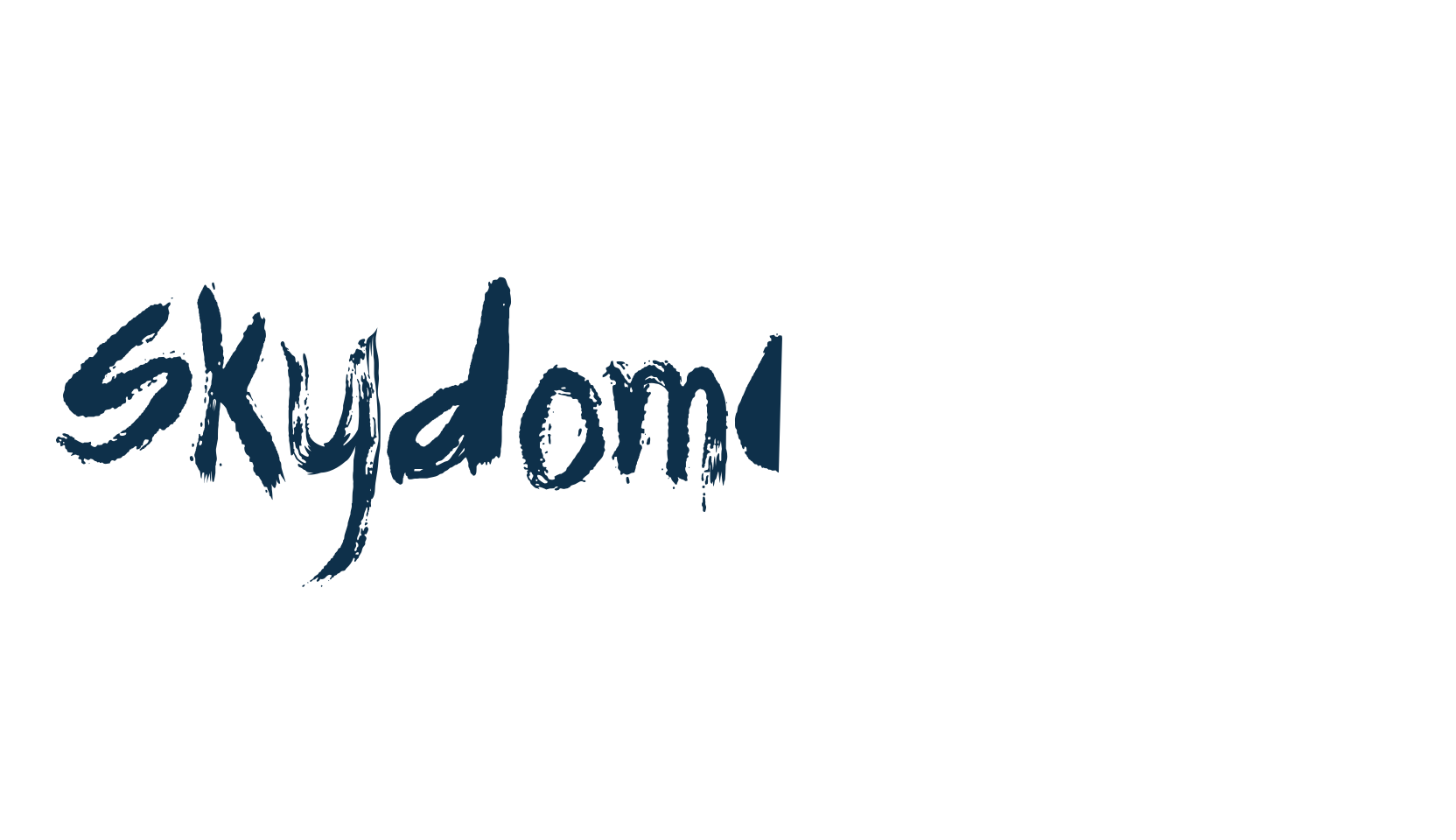 Skydome Glory, script brush fancy decorative calligraphy font preview
