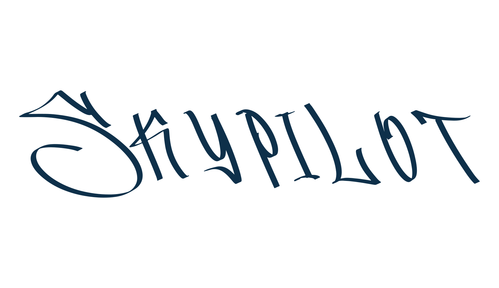 Skypilot, graffiti font preview