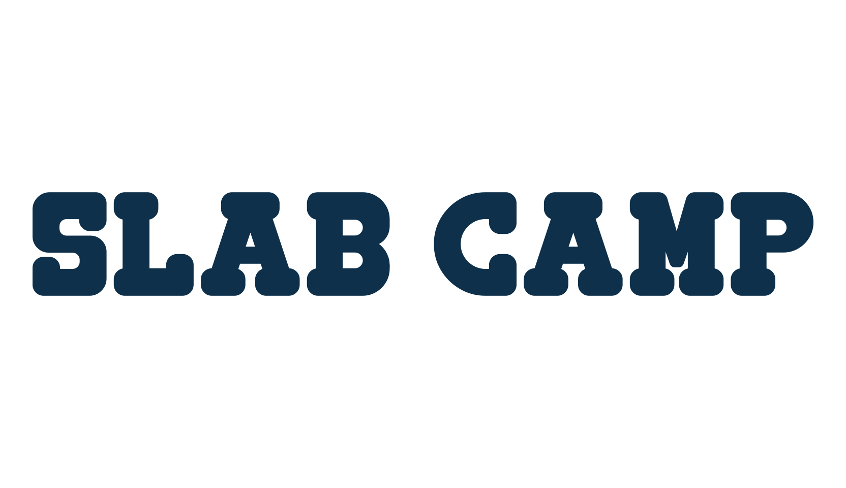 Slab Camp, basic serif font preview