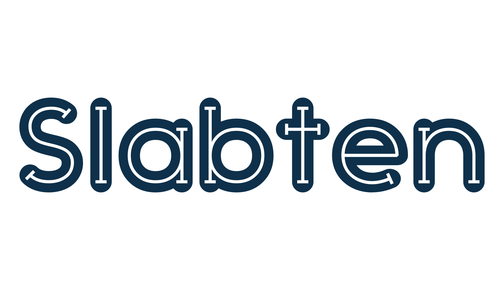 Slabten, various font preview