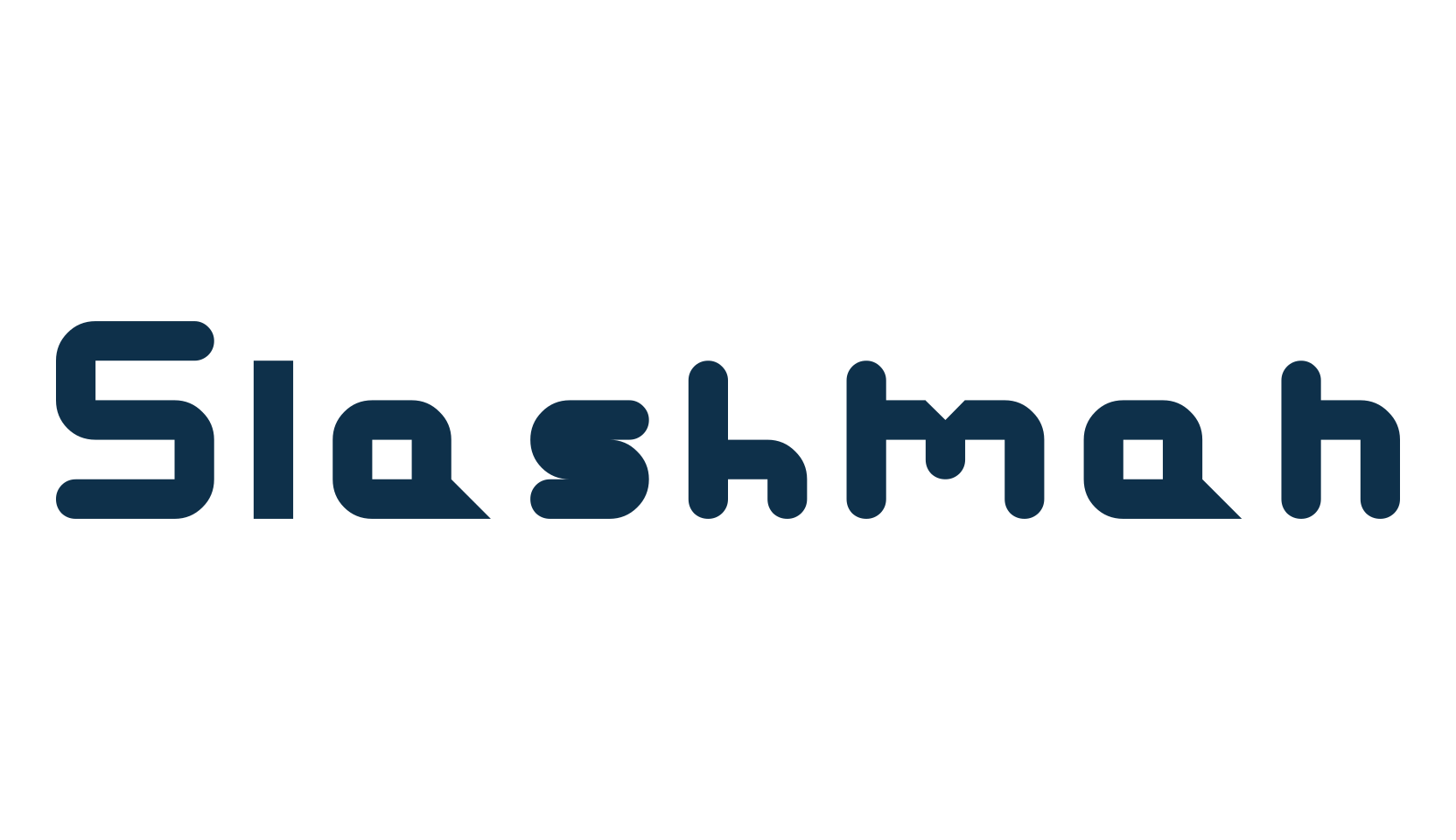 Slashman, fancy various techno sci-fi font preview