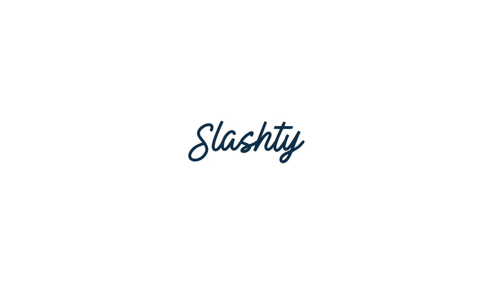 Slashty, display market font preview