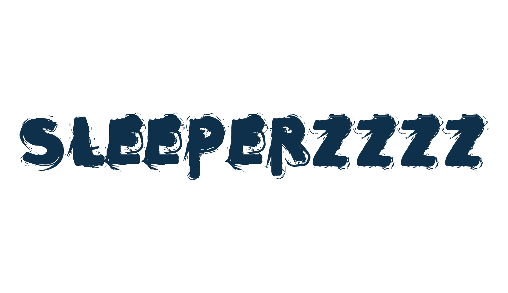 Sleeperzzzz, destroy font preview