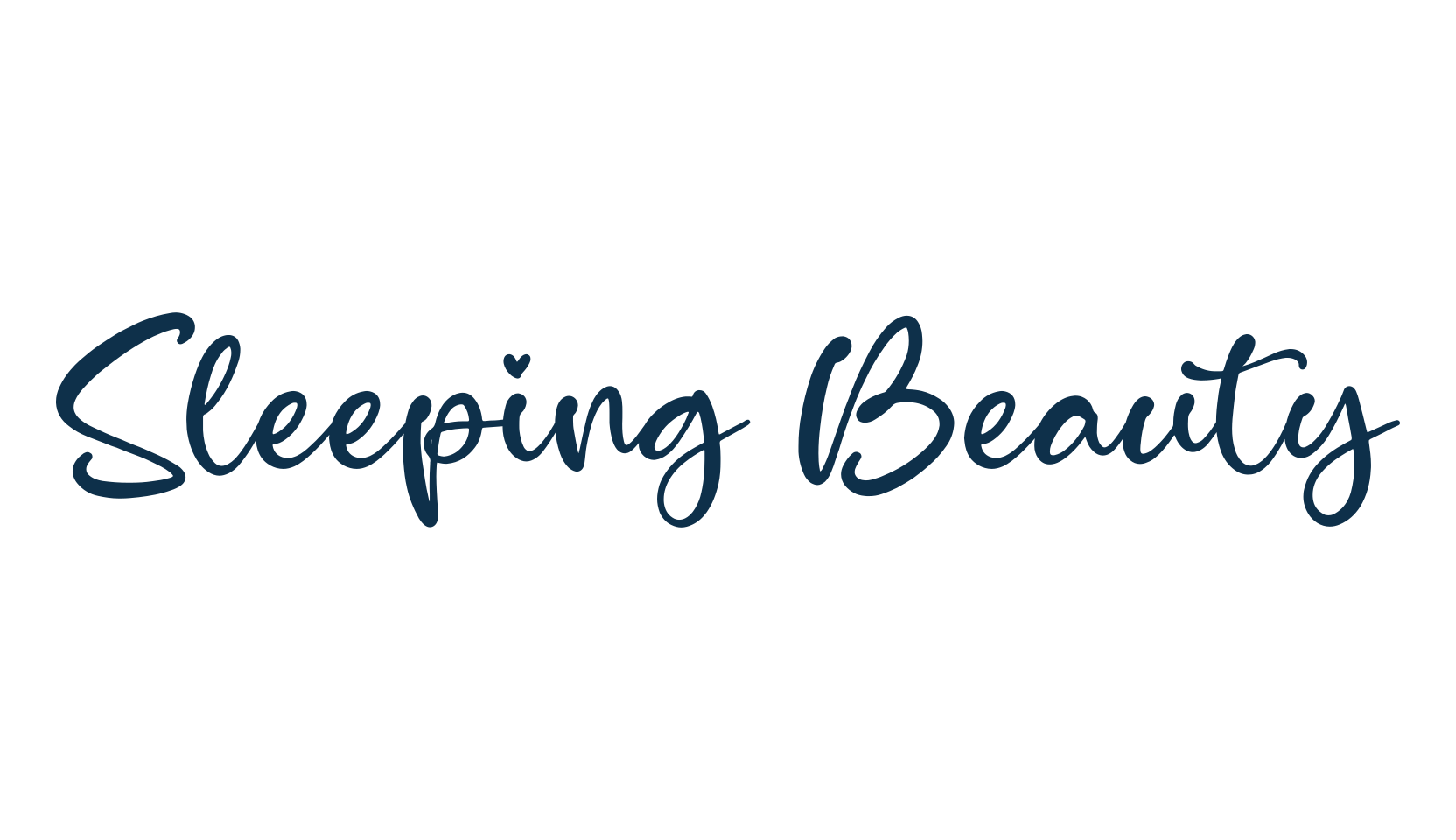 Sleeping Beauty, script handwritten fancy decorative calligraphy font preview