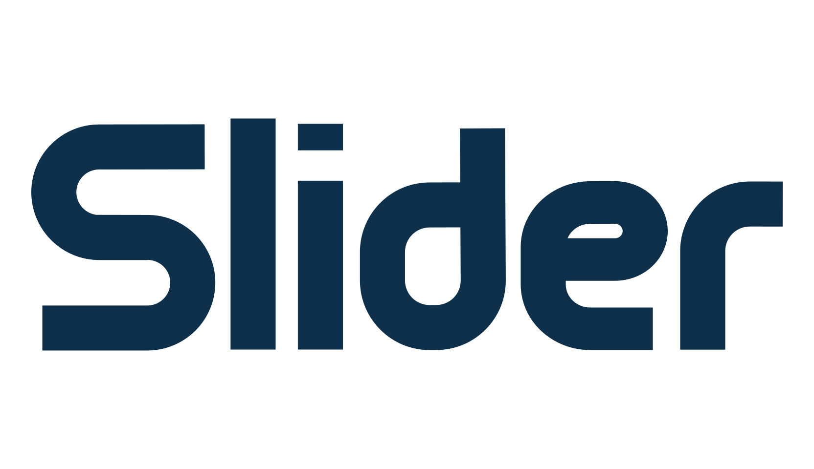 Slider, fancy various techno sci-fi font preview