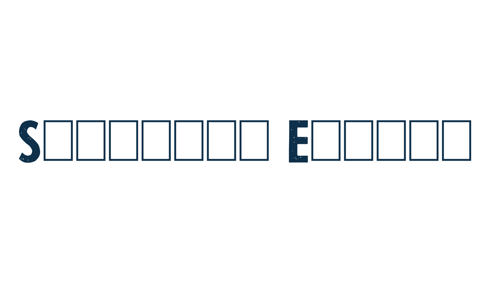 Slightly Eroded, fancy eroded decorative font preview