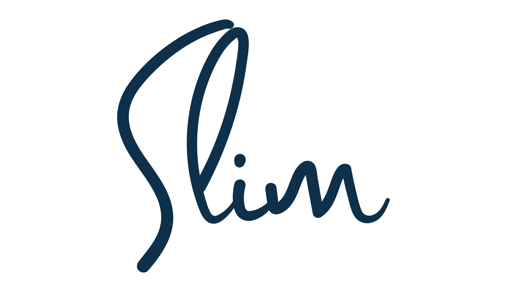 Slim (slim-2), script handwritten fancy decorative calligraphy font preview