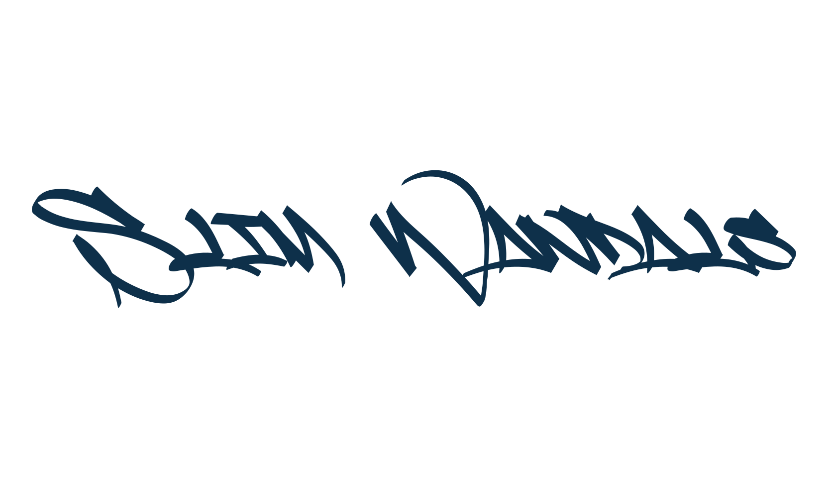 Slim Wandals, script graffiti fancy decorative calligraphy font preview