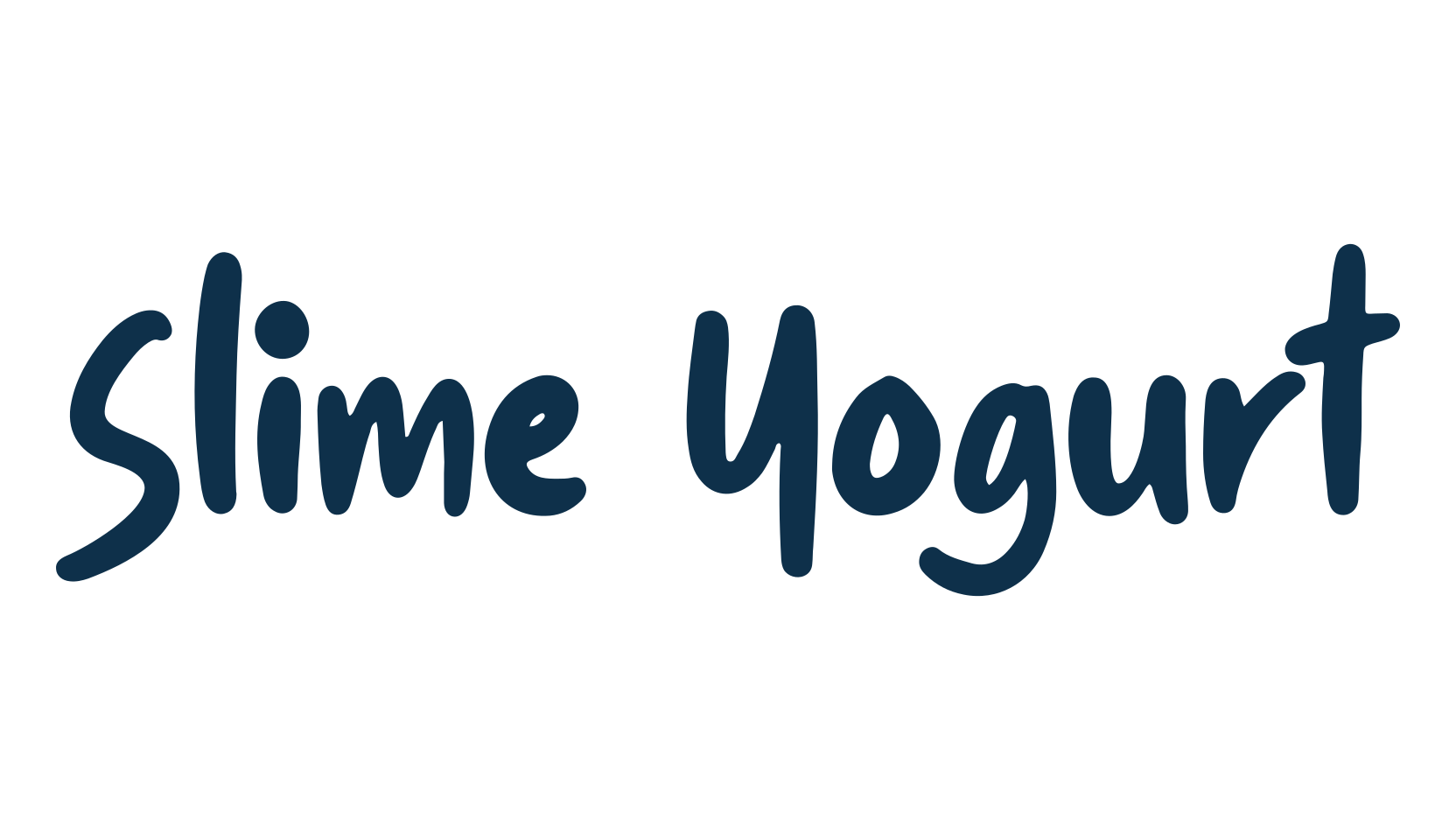 Slime Yogurt, script handwritten fancy decorative calligraphy font preview