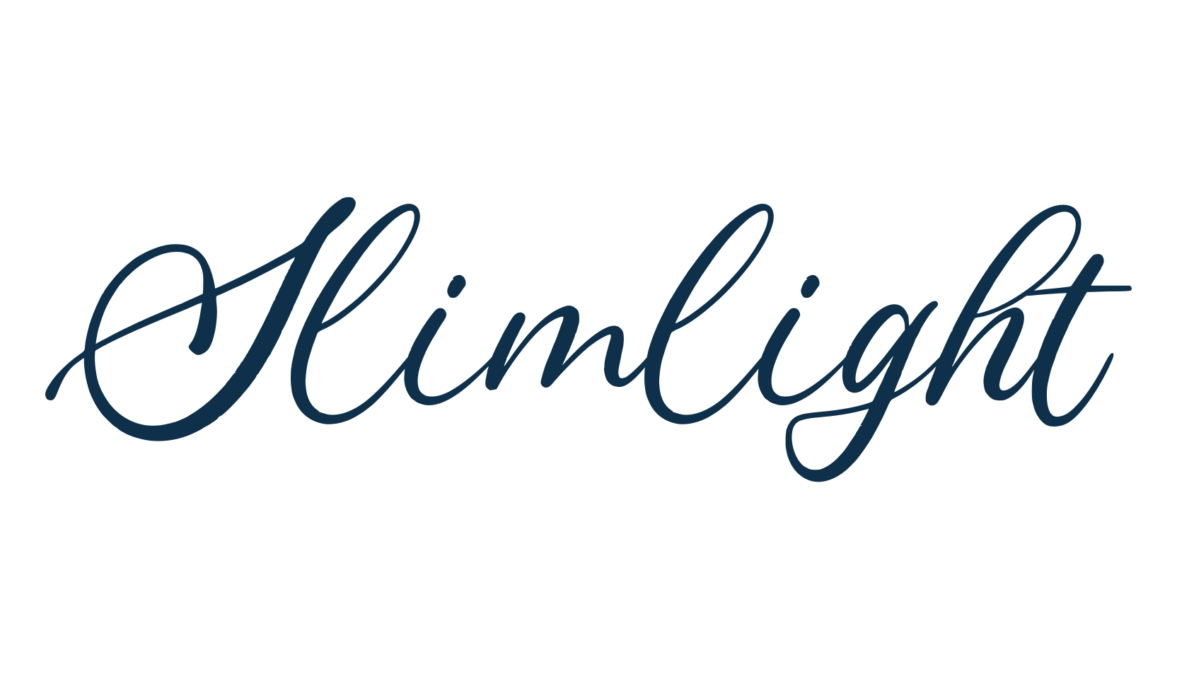 Slimlight, script calligraphy fancy decorative font preview