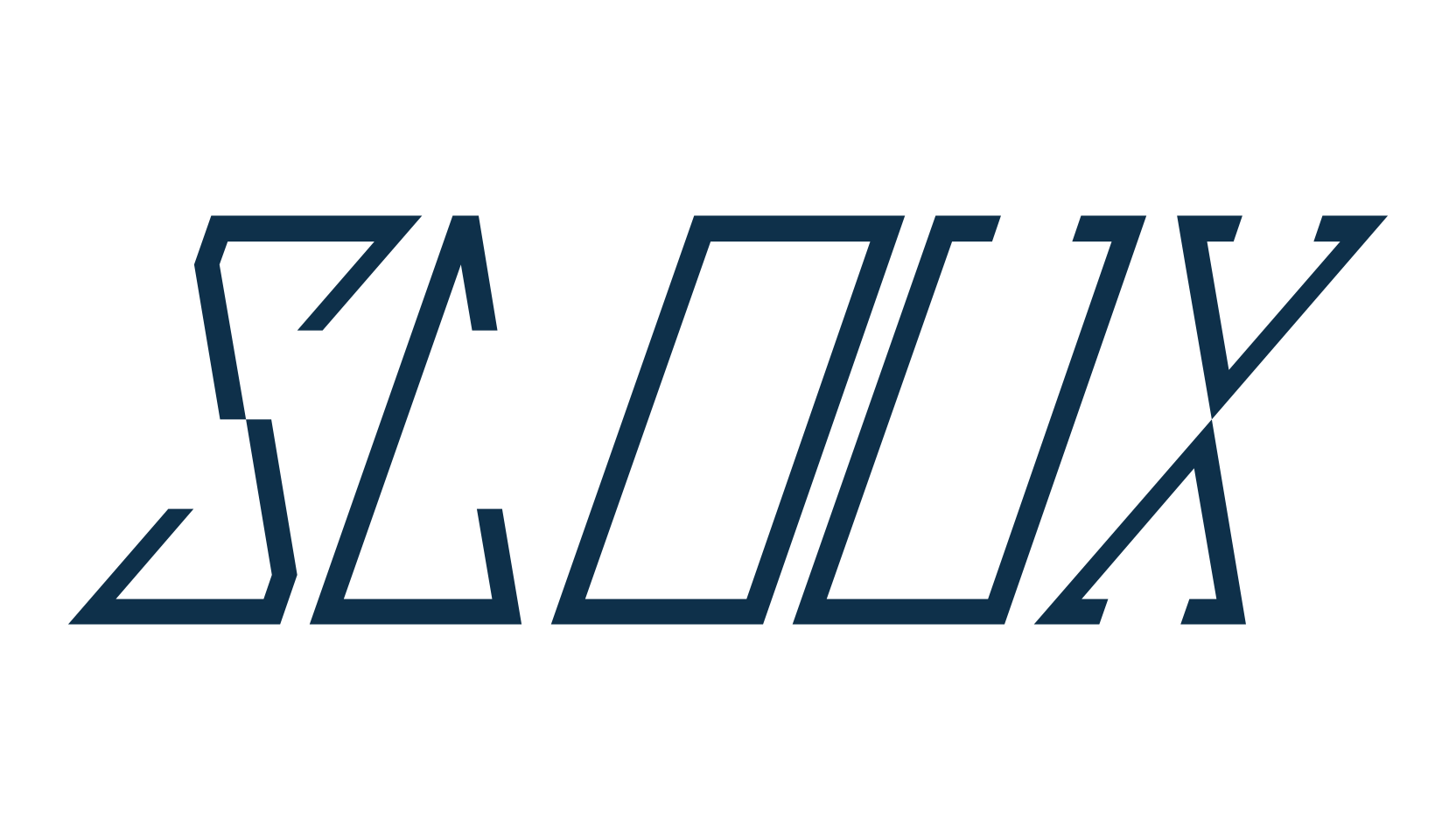 Sloux, techno square sci-fi font preview
