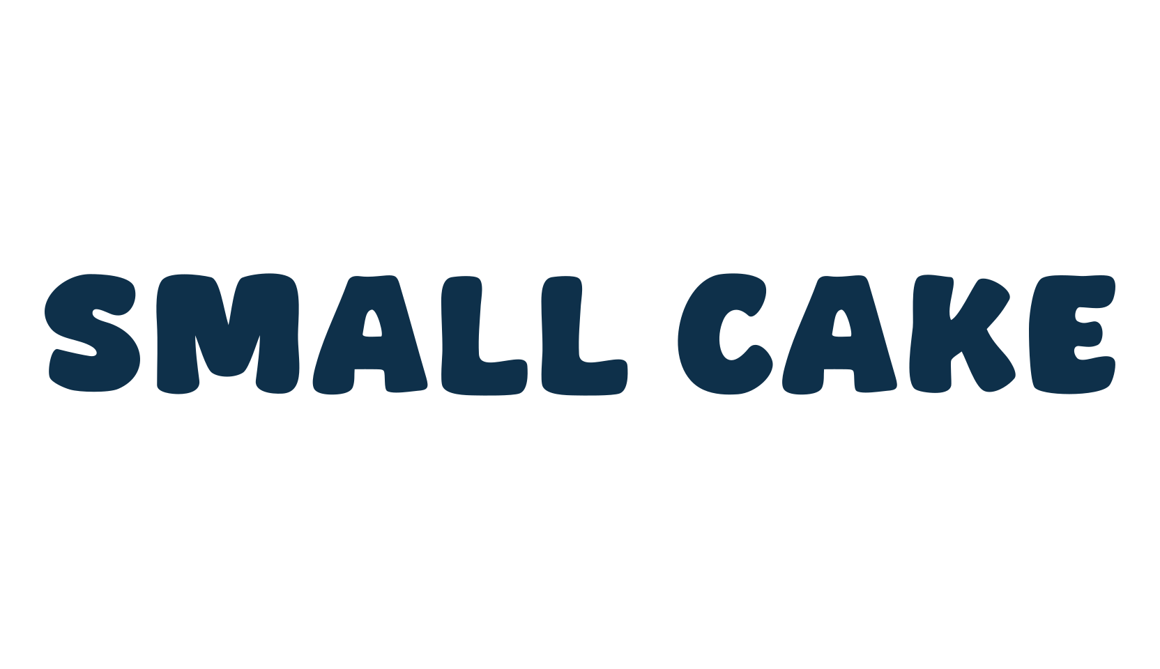 Small Cake, fancy cartoon decorative font preview