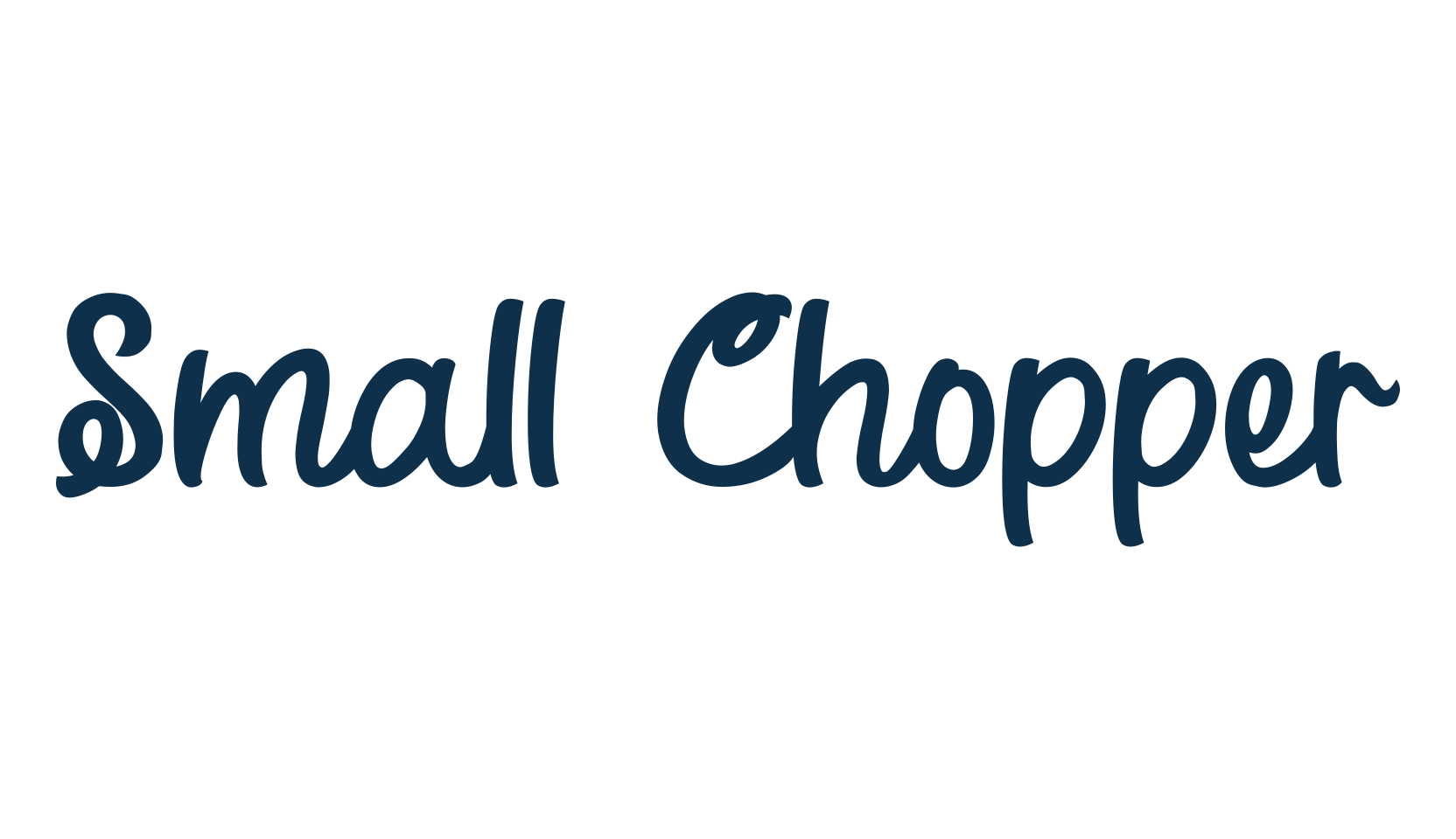 Small Chopper, display market font preview