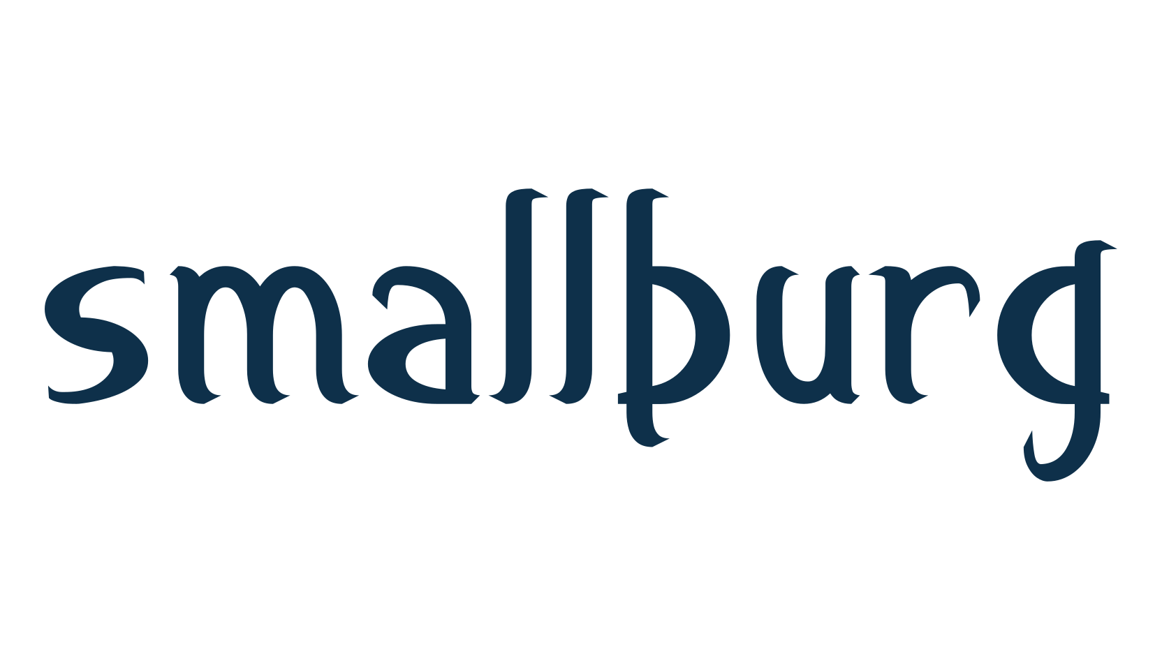 Smallburg, celtic font preview