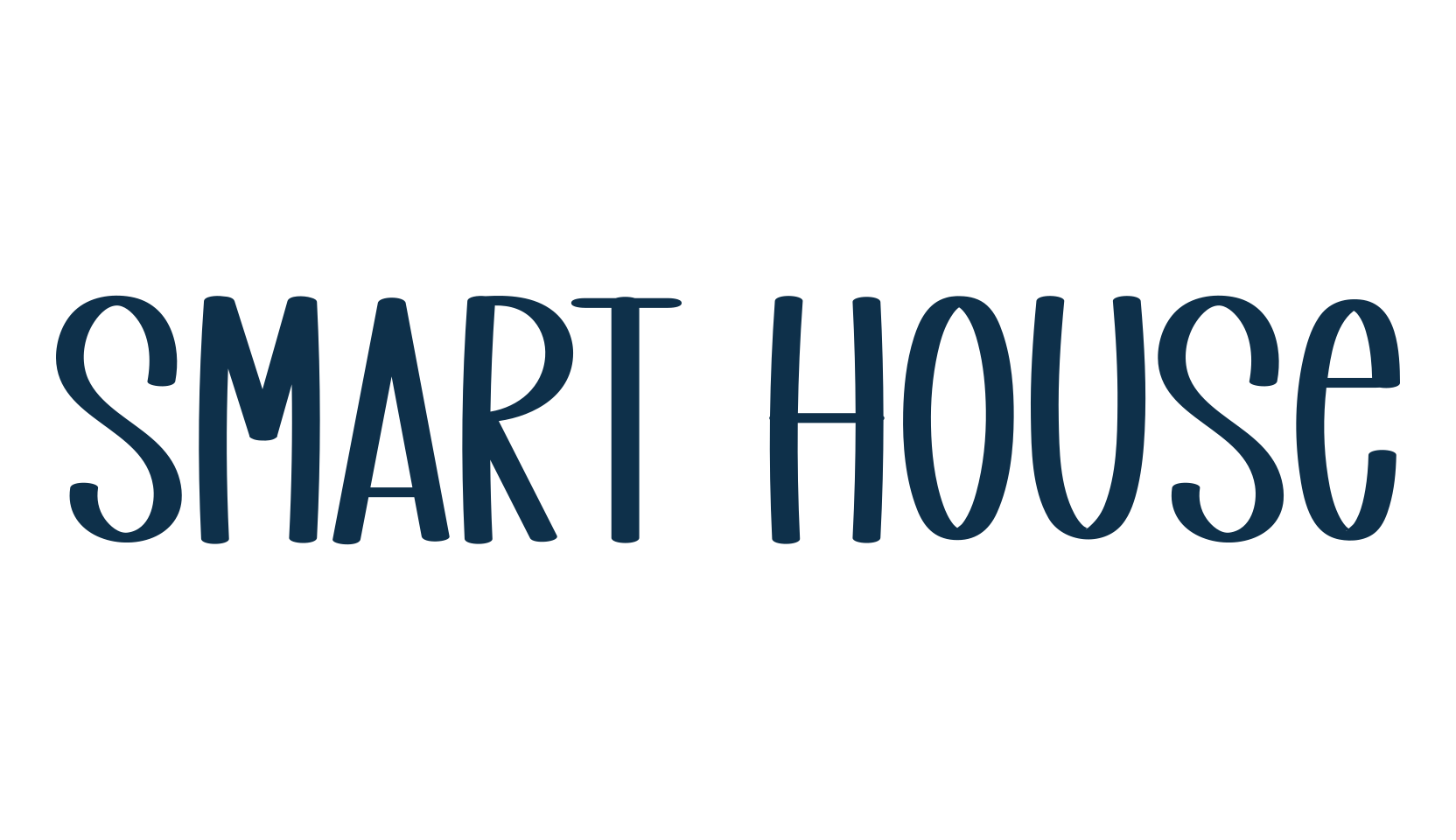 Smart House, script handwritten fancy decorative calligraphy font preview