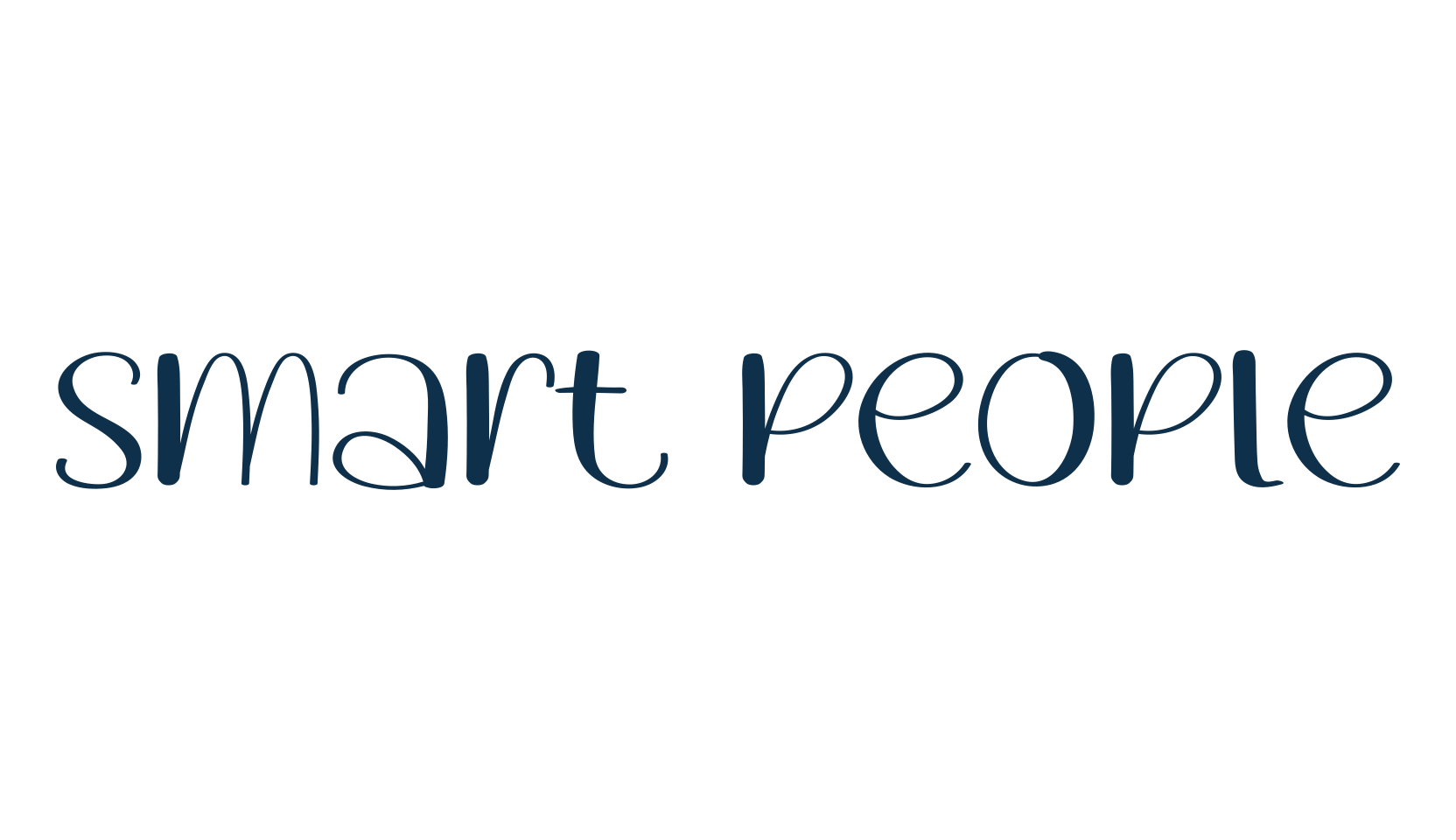 Smart People, display market font preview