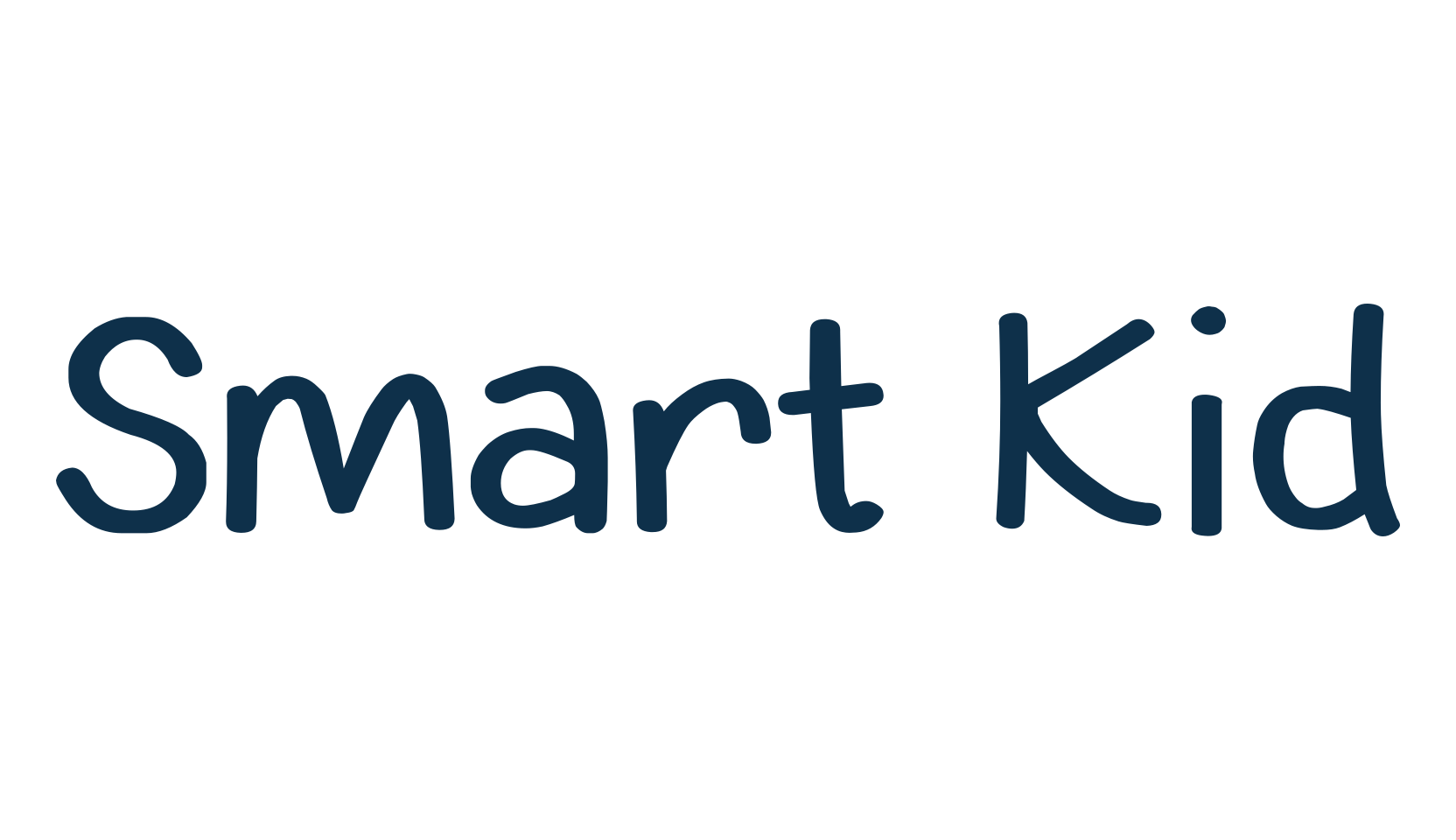 Smart Kid (smartkid), cartoon font preview