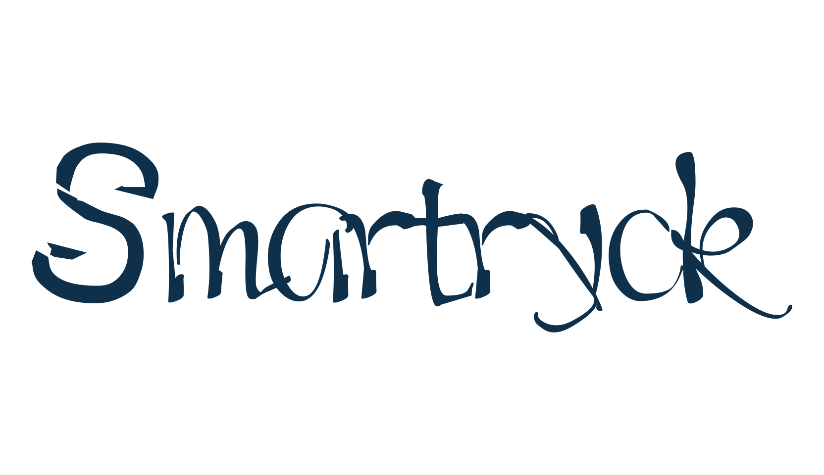Smartryck, handwriting font preview