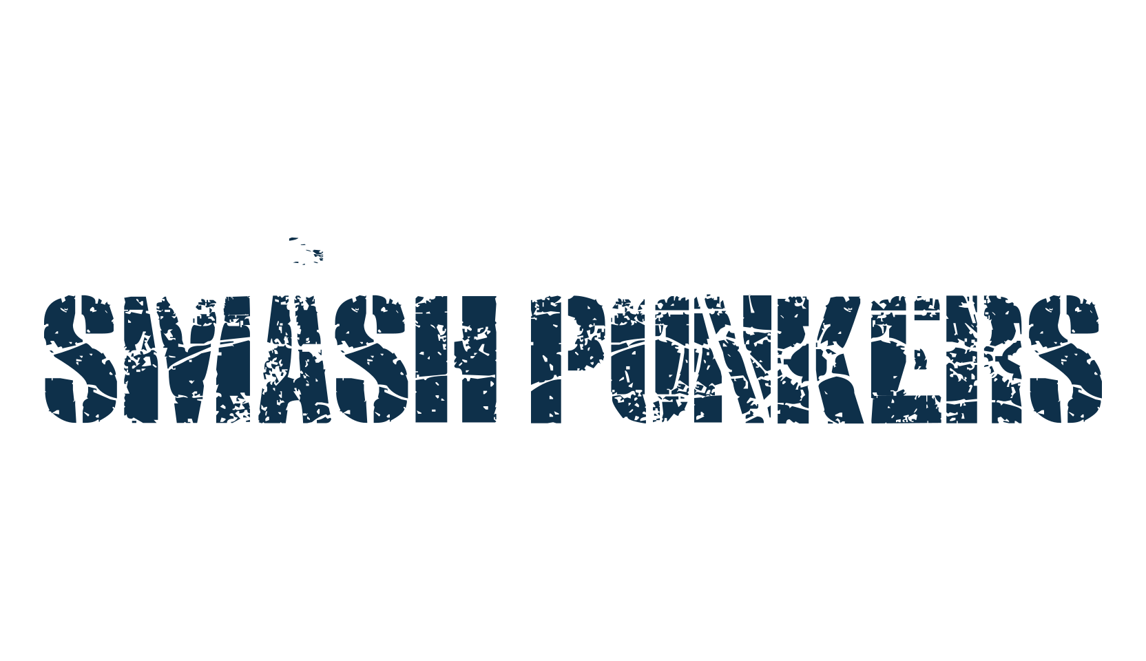 Smash Punkers, fancy destroy decorative font preview