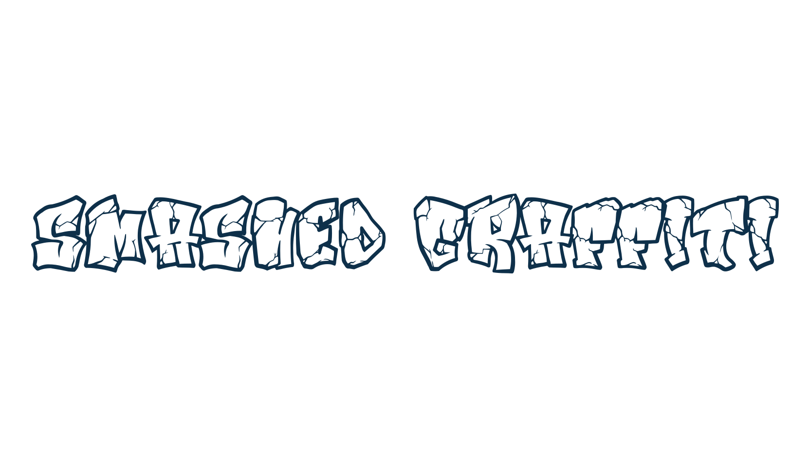 Smashed Graffiti, script graffiti fancy decorative calligraphy font preview