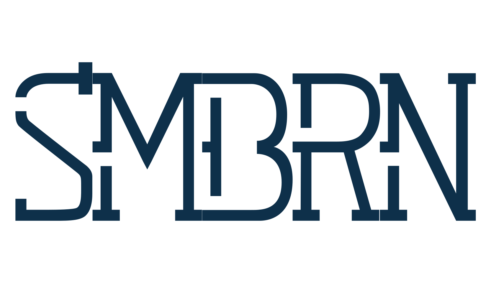 SMBRN, stencil, army font preview