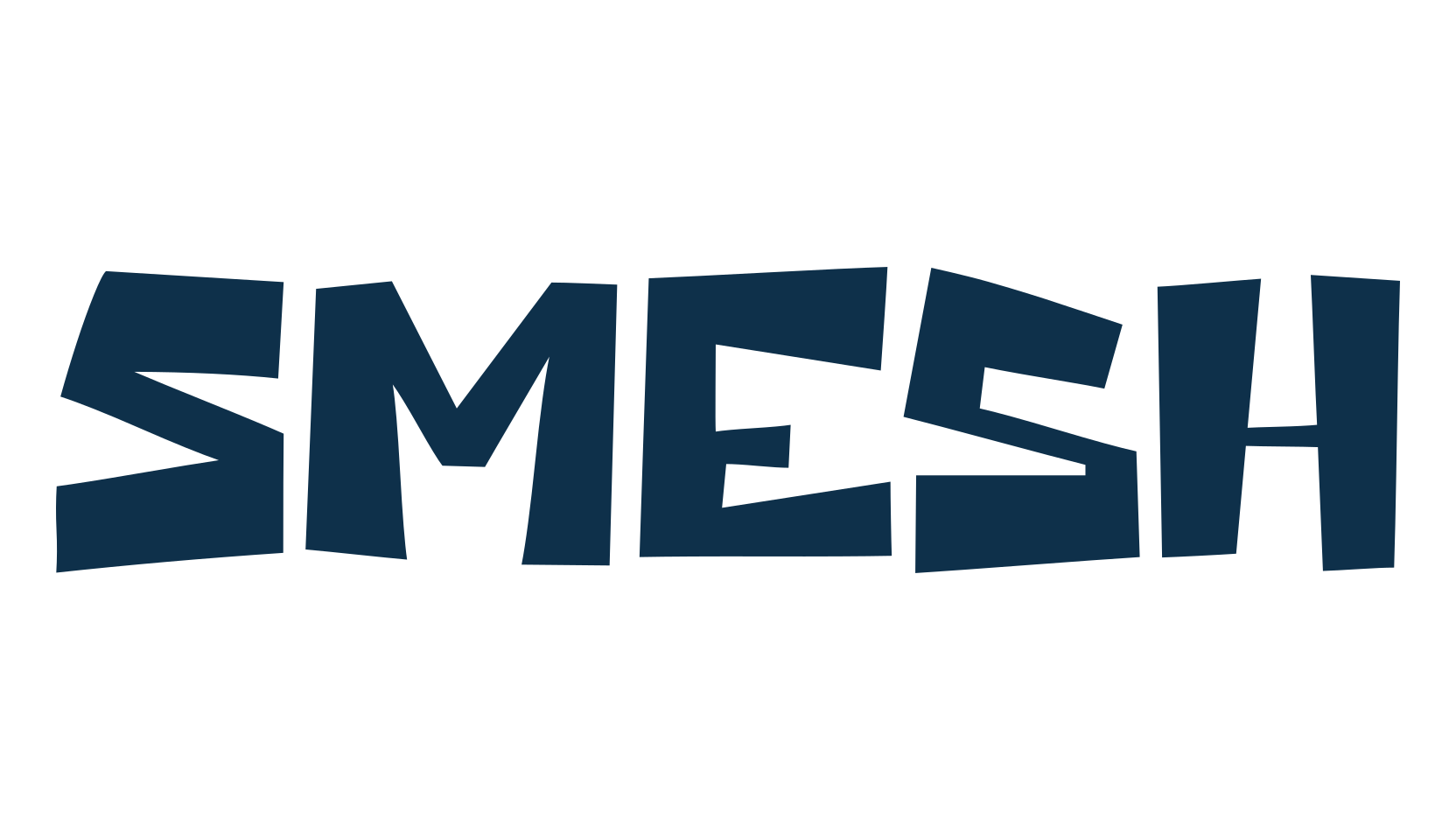 Smesh, fancy cartoon decorative font preview