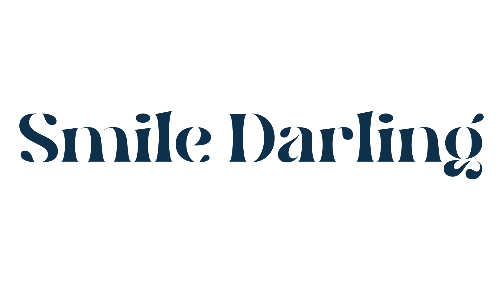 Smile Darling, serif font preview