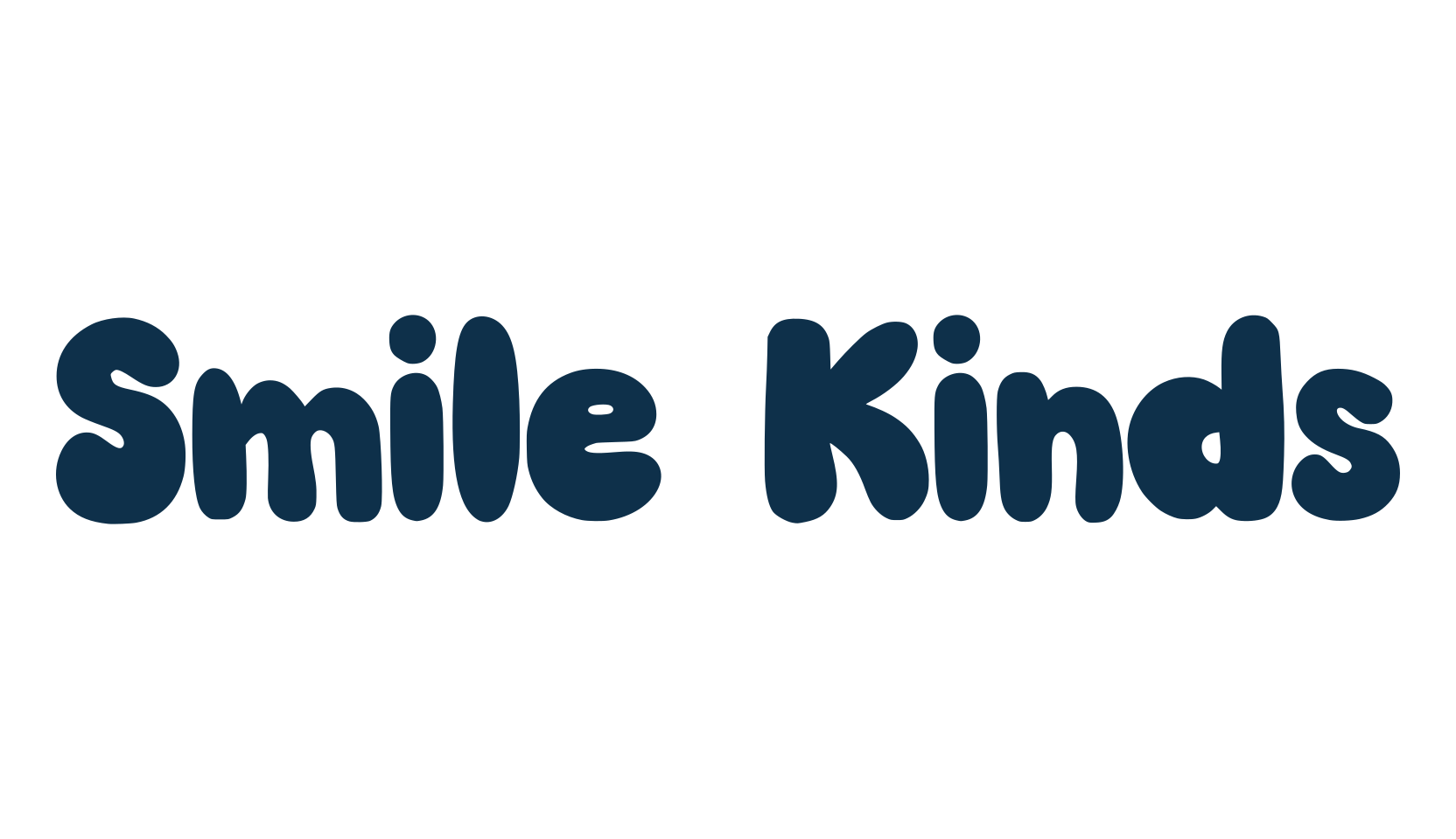 Smile Kinds, cartoon font preview