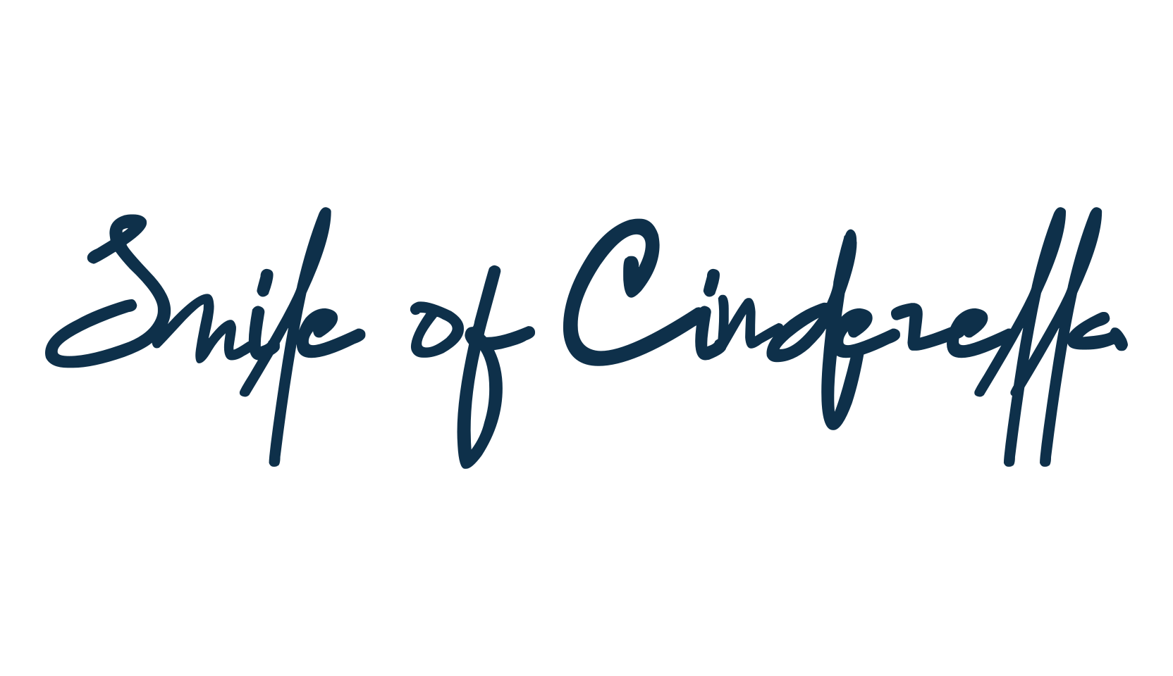 Smile of Cinderella, handwriting font preview